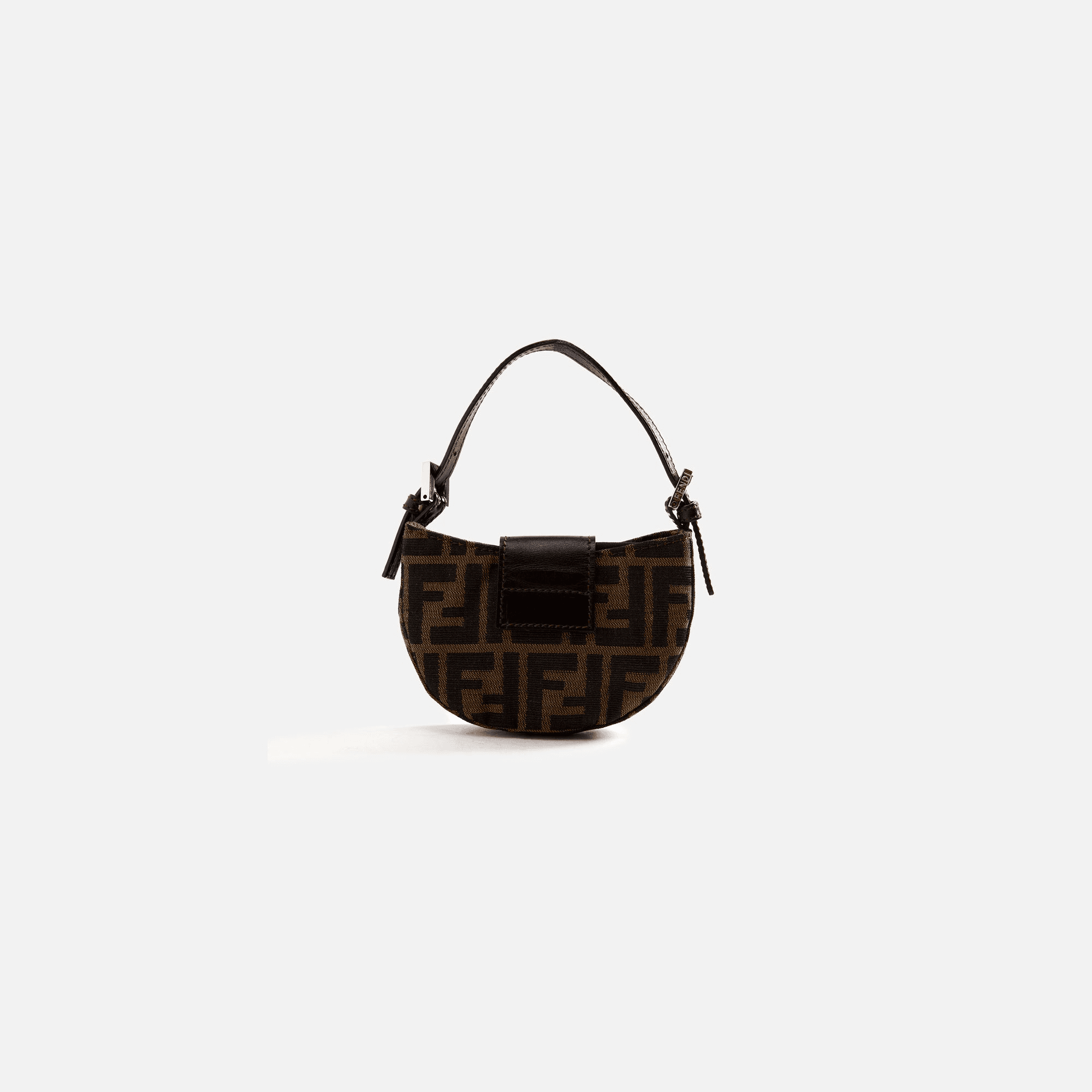 WGACA Fendi Zucca Mini Croissant - Brown — Image 2