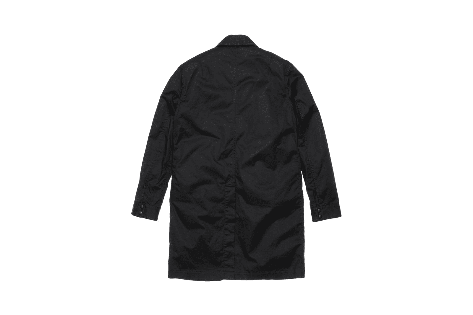 Ones Stroke Reversible Shawl Collar Coat - Black — Image 4