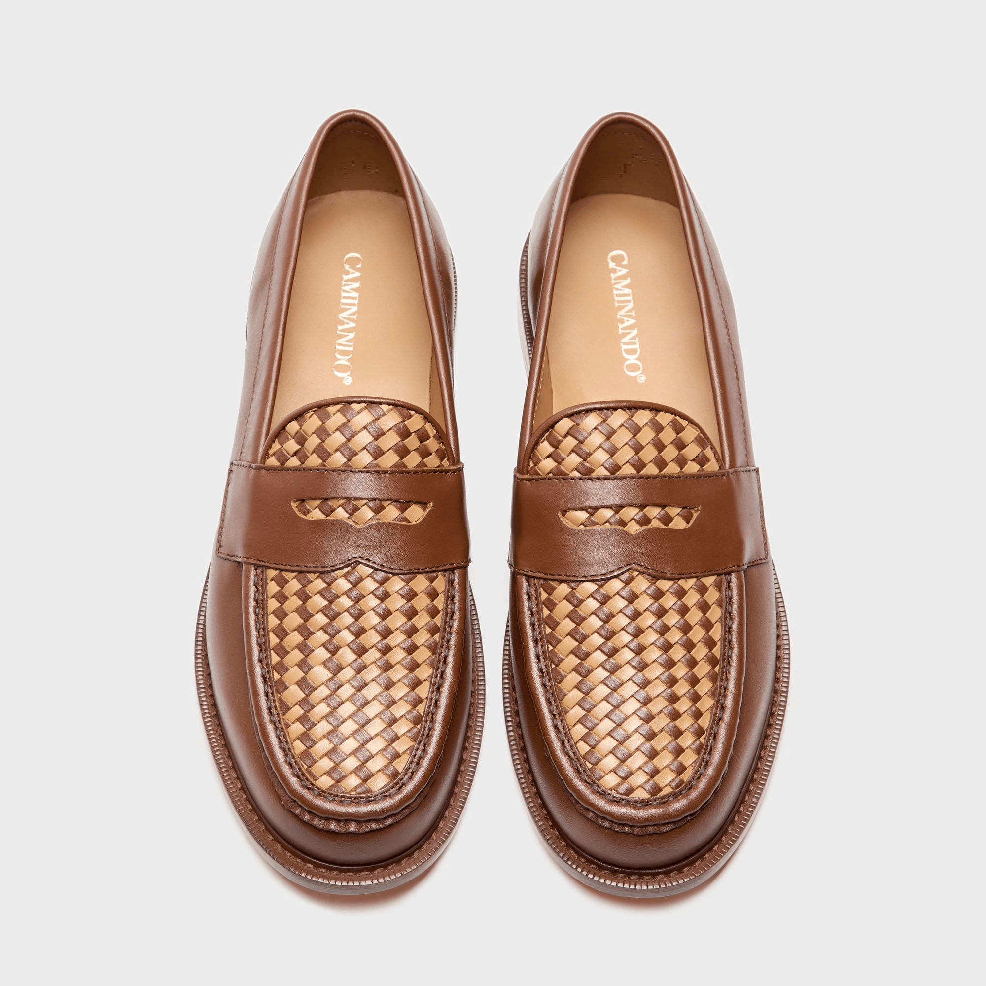 Caminando Crazy Leather Loafer - Brown — Image 2