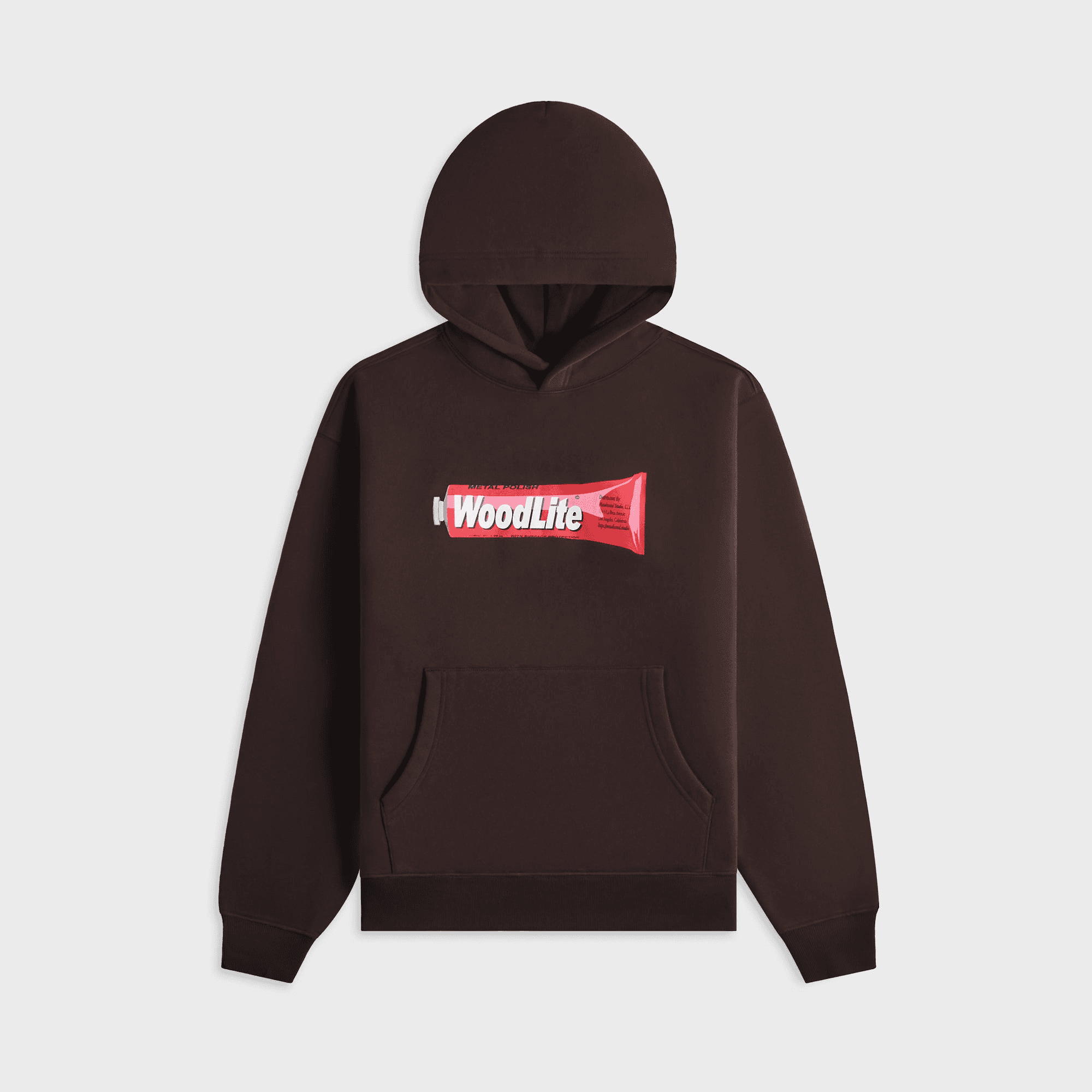 Metalwood Woodlite Hooded Sweatshirt - Brown - Image 1