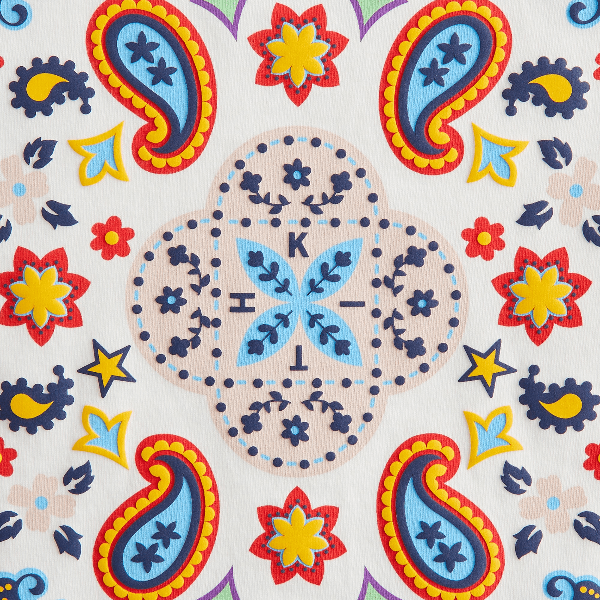 Kith Kids Paisley Tee - White — Image 2