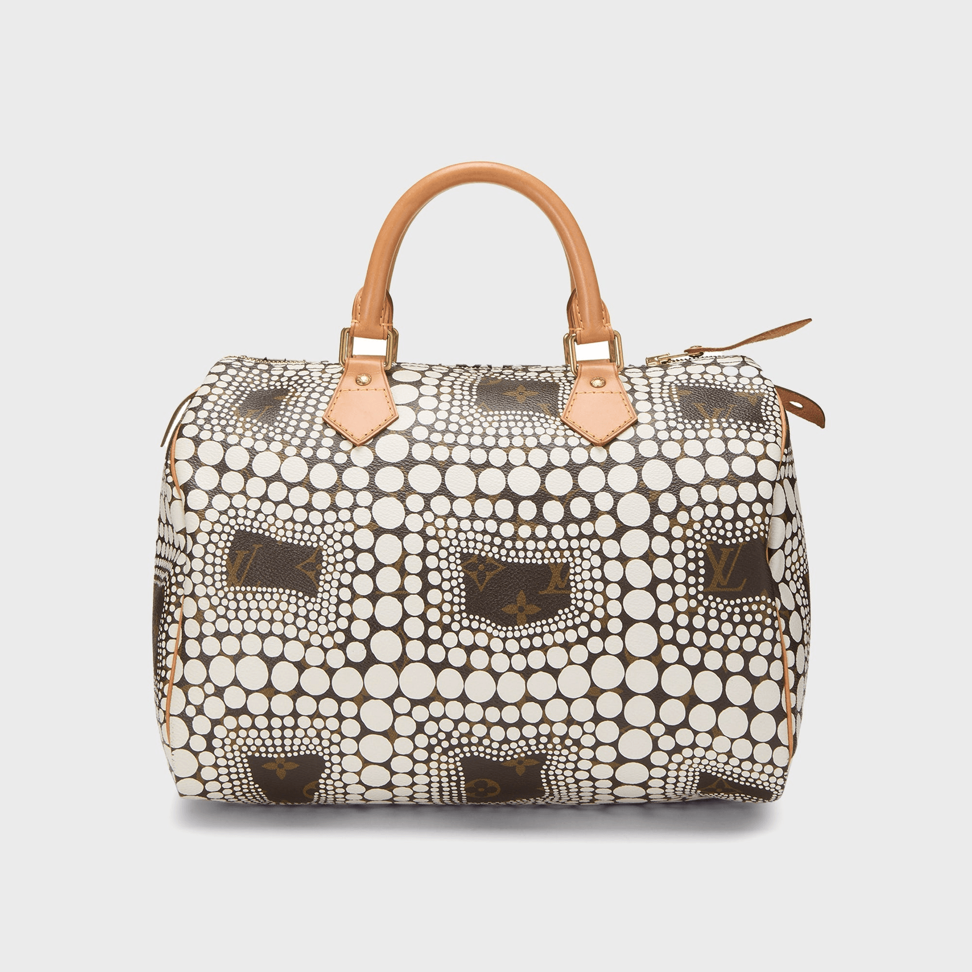 WGACA Louis Vuitton x Yayoi Kusama White Monogram Dots Infinity Speedy 30 - White