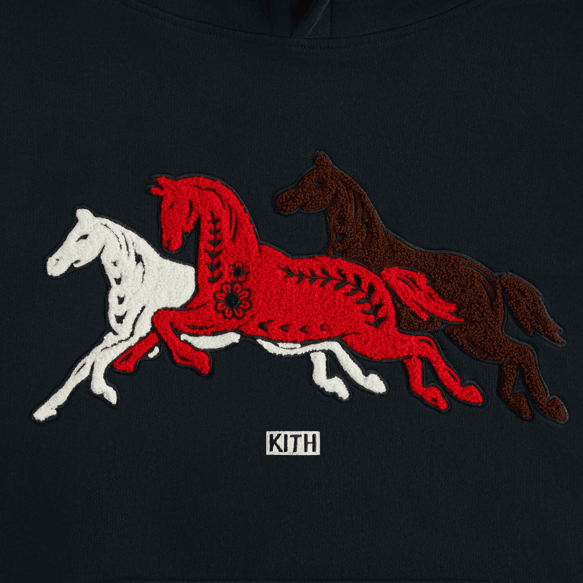 Kith Treats Stallion Nelson Hoodie - Black — Image 2