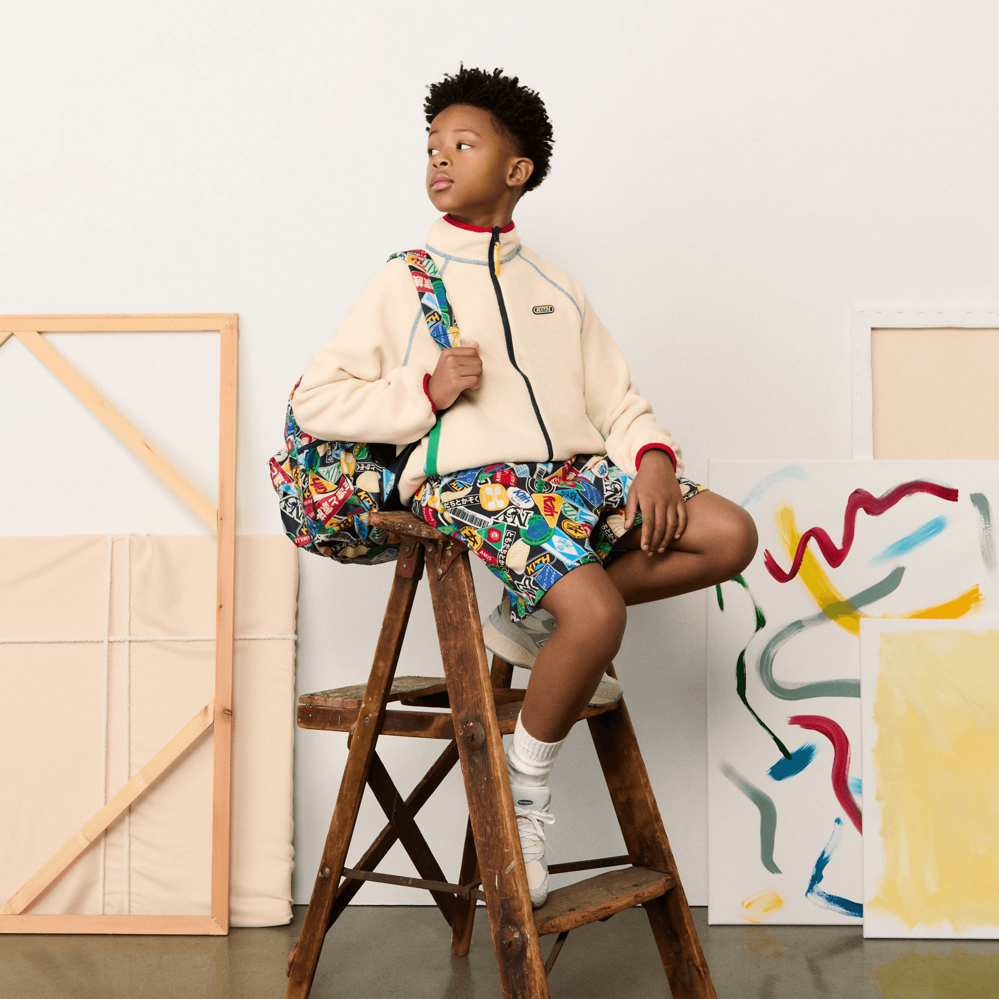 Kith Kids Friends & Family Liam Short - Nocturnal — Image 4