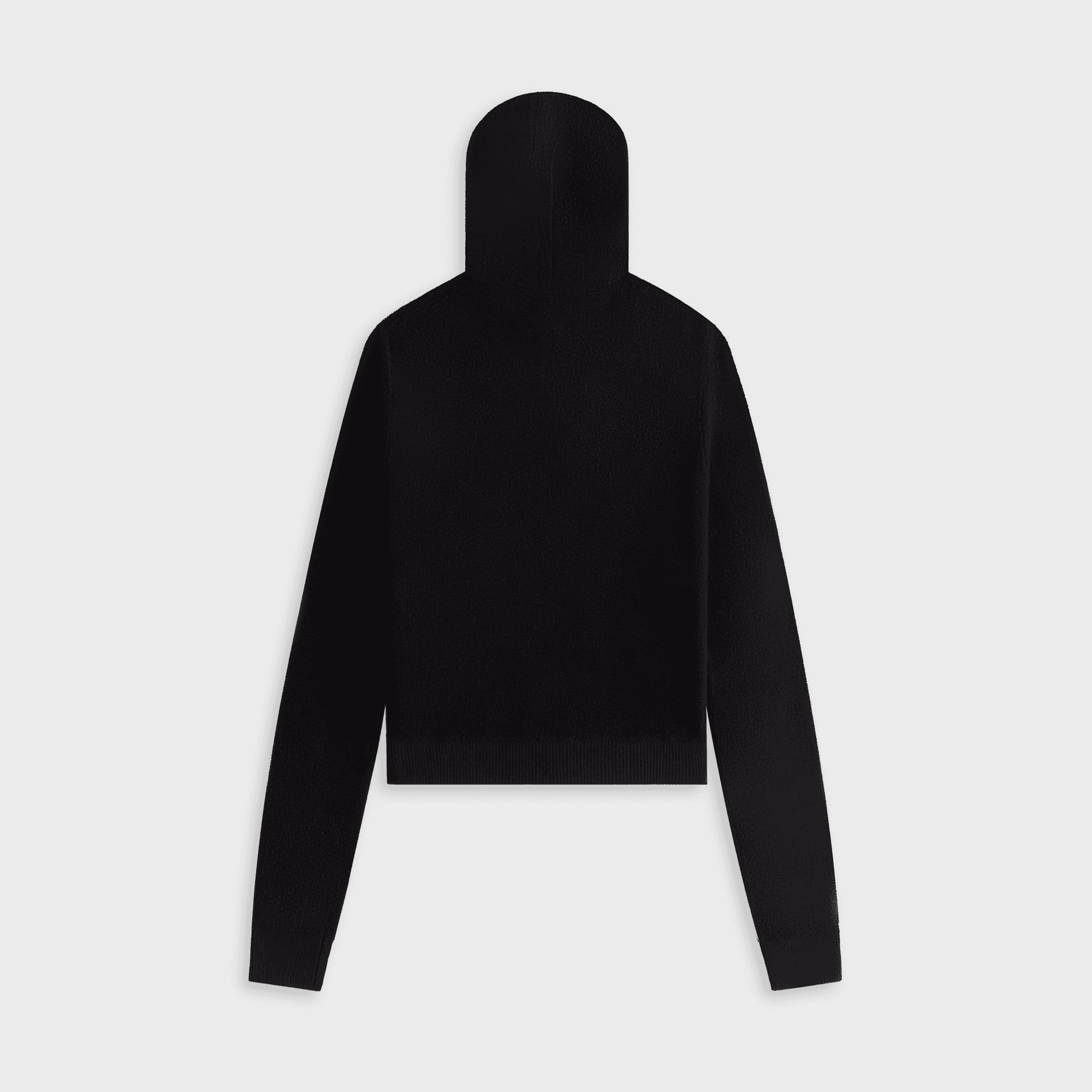 Kith Women Adley Shrunken Sweater Hoodie - Black — Image 5