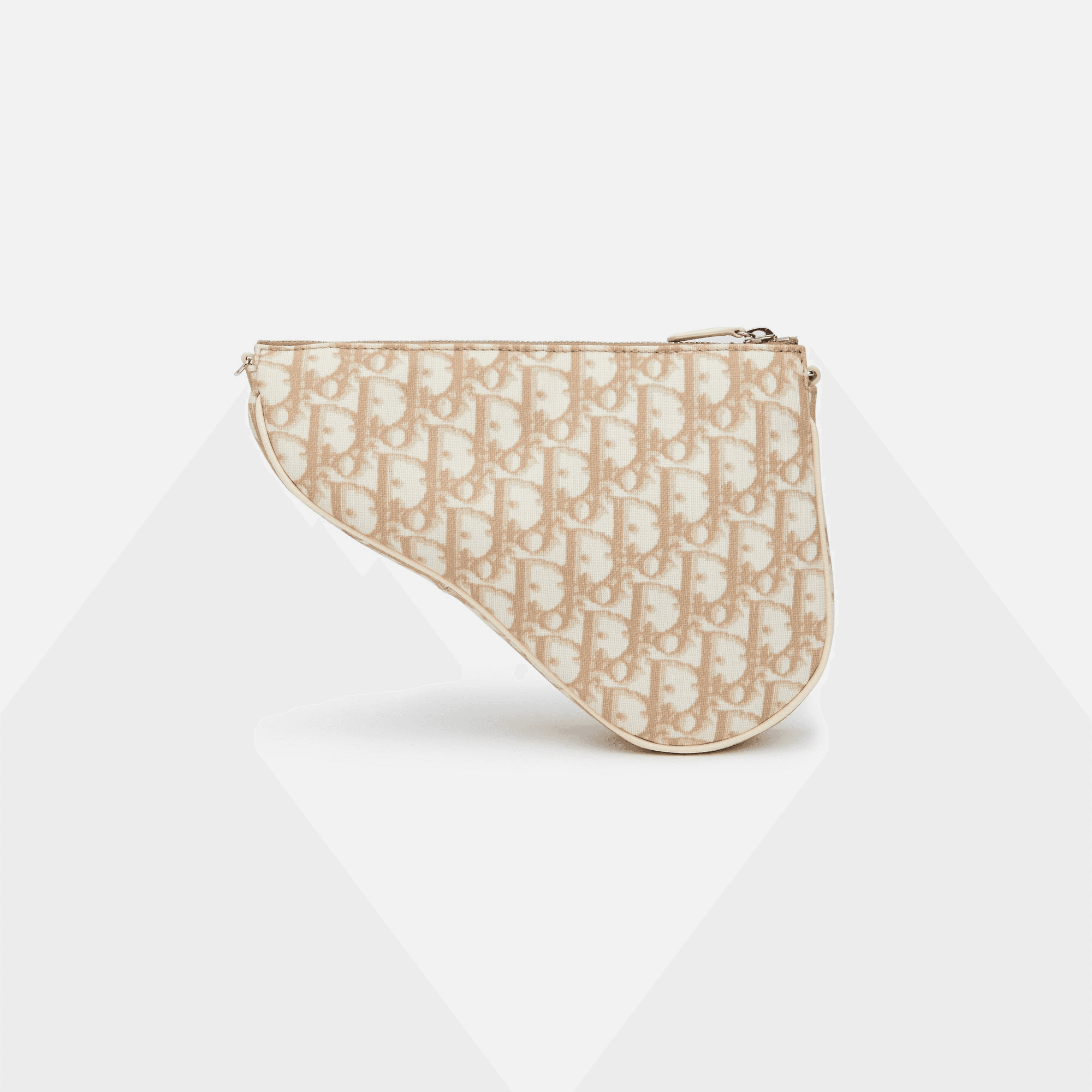 WGACA Dior Embroidered Saddle Mini Bag - Brown — Image 6