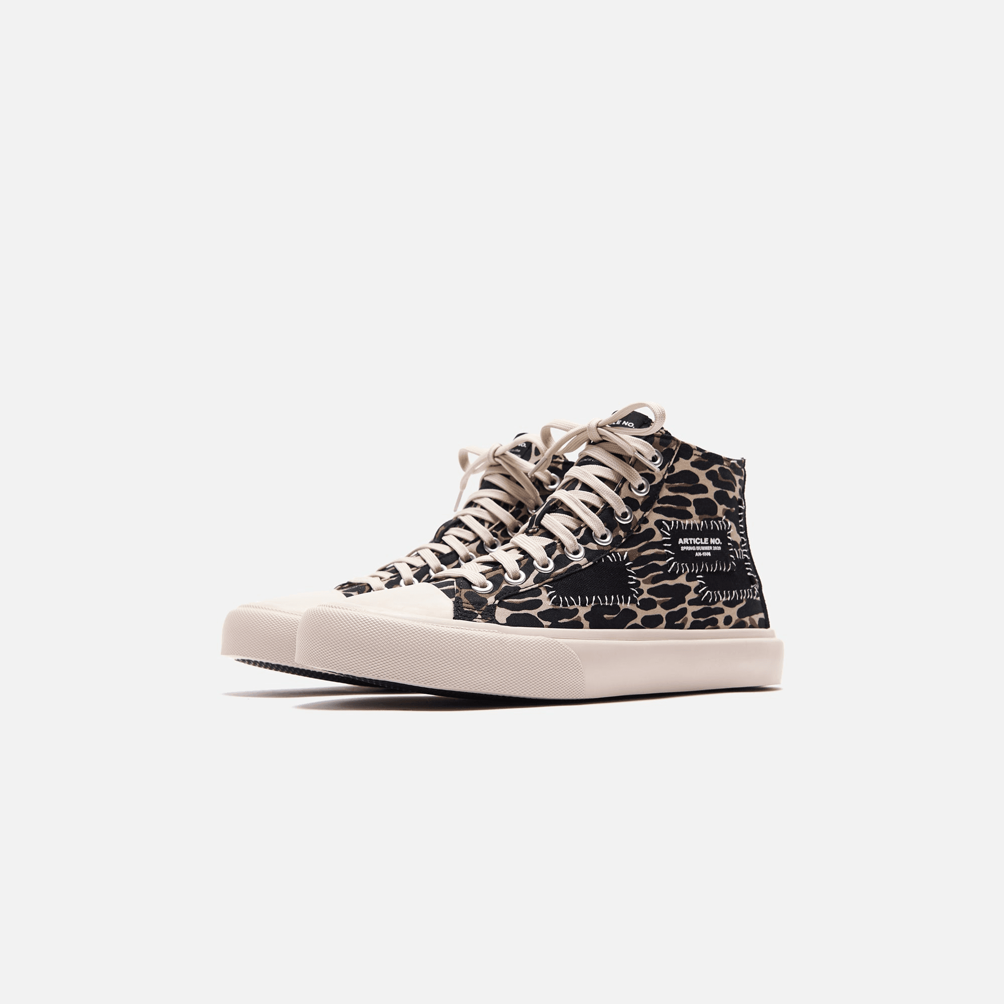 Article No 1008 Linen Canvas - Leopard Print — Image 4