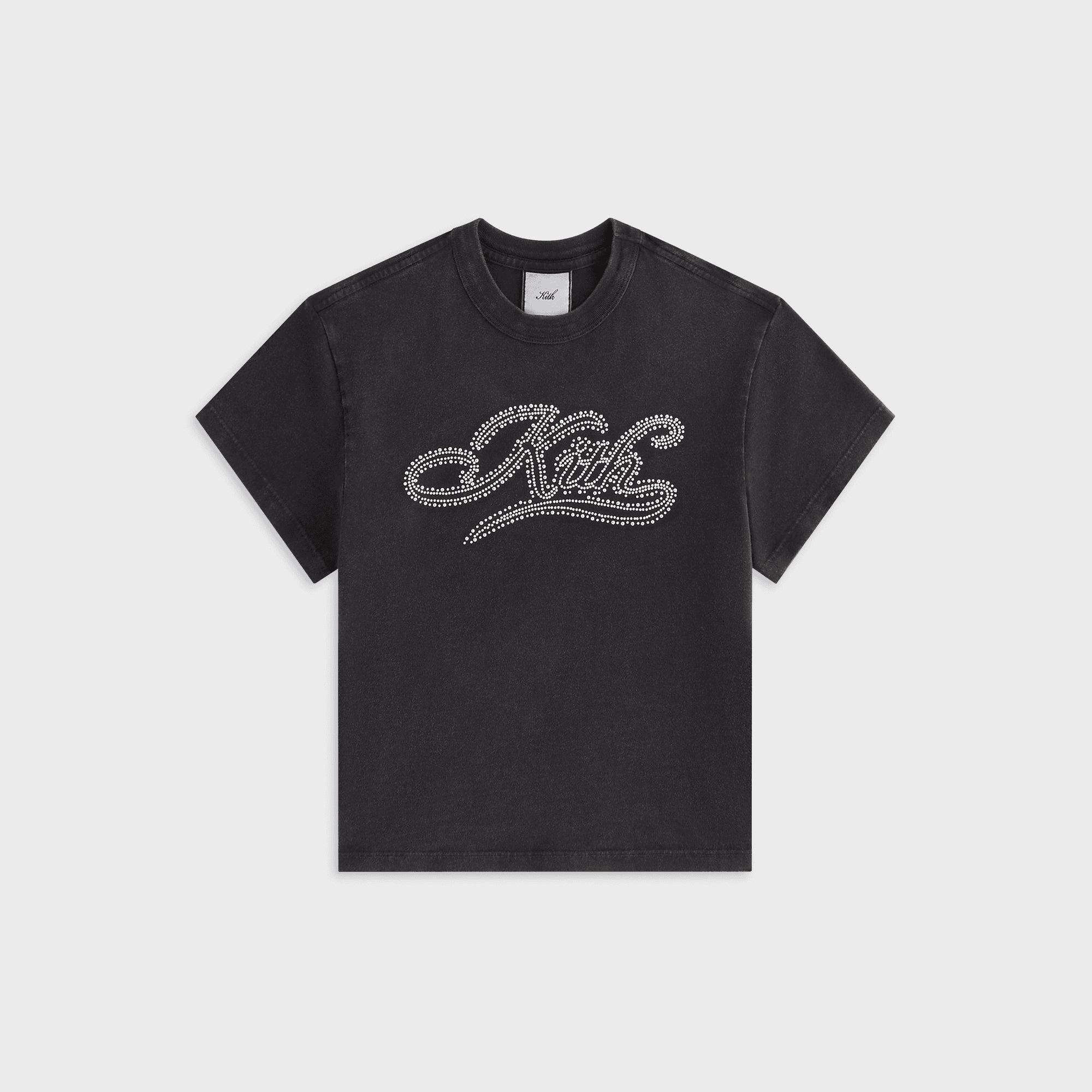 Kith Women Mulberry Studded Vintage Tee - Black