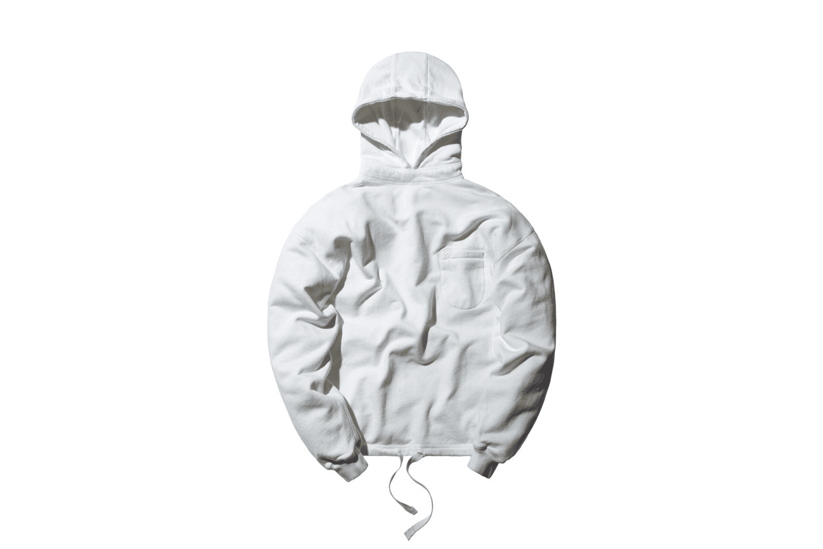 Maiden Noir Mock Hoody - White