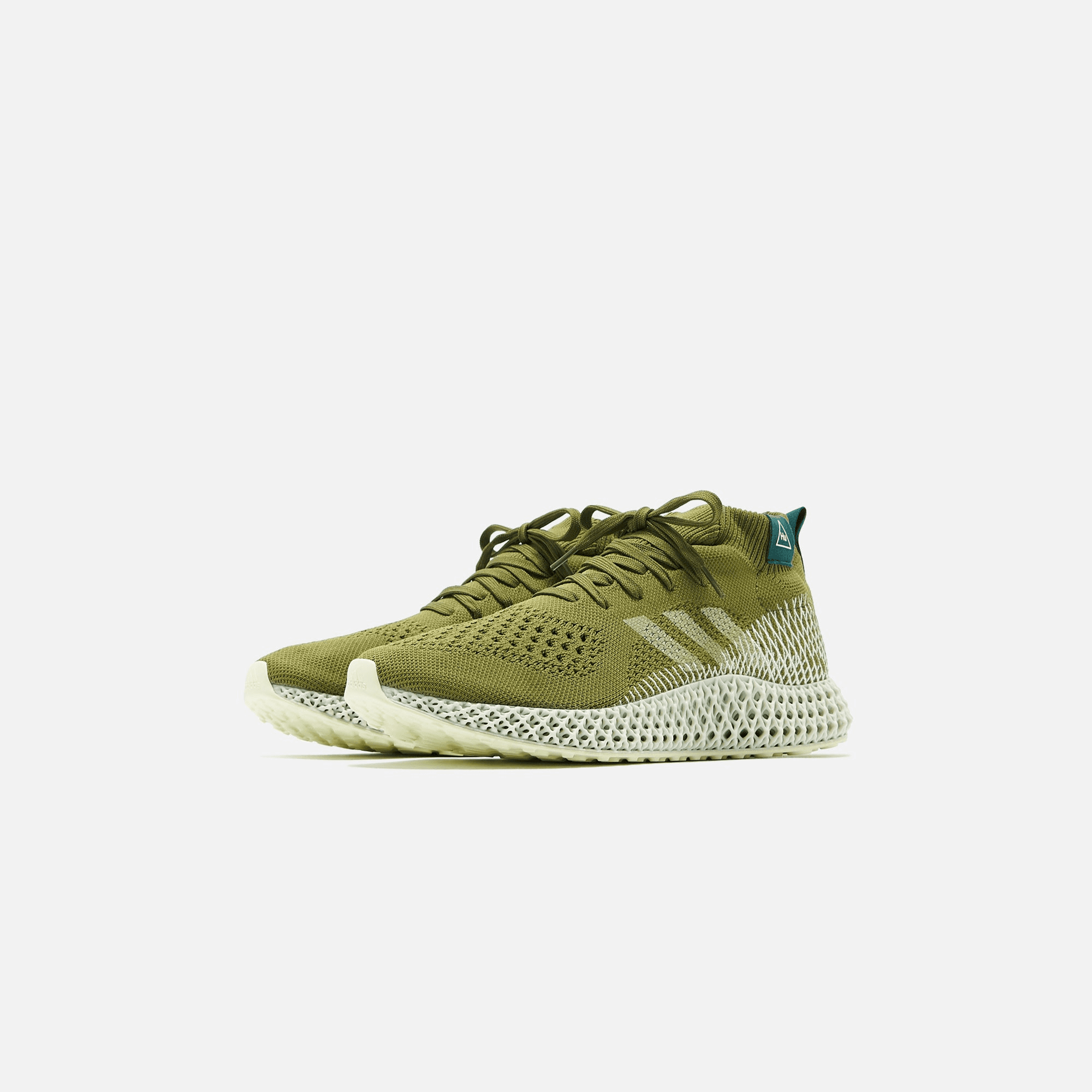 adidas x Pharrell Williams 4D Runner Mid - Green — Image 4