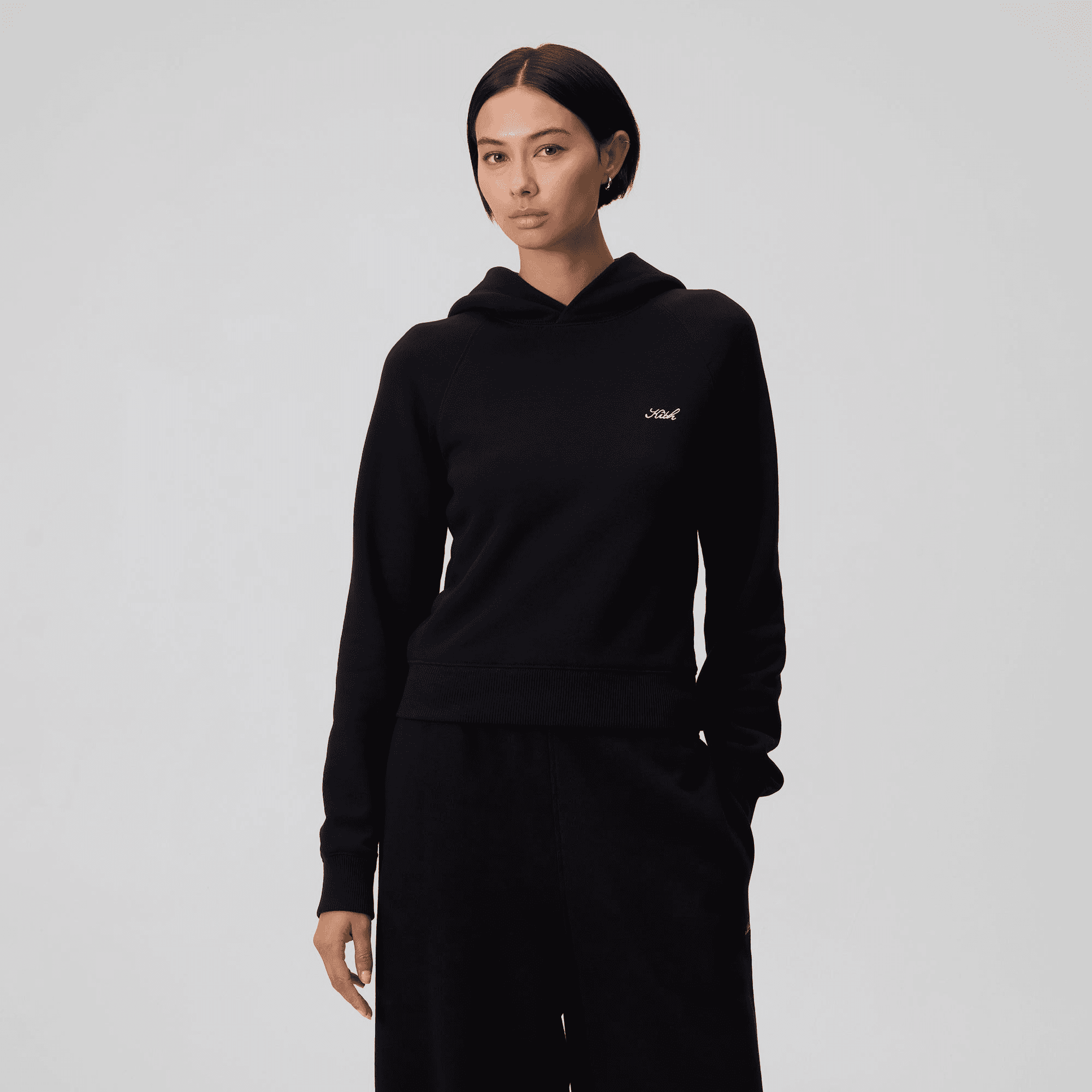 Kith Women Tatum Hoodie - Black — Image 5
