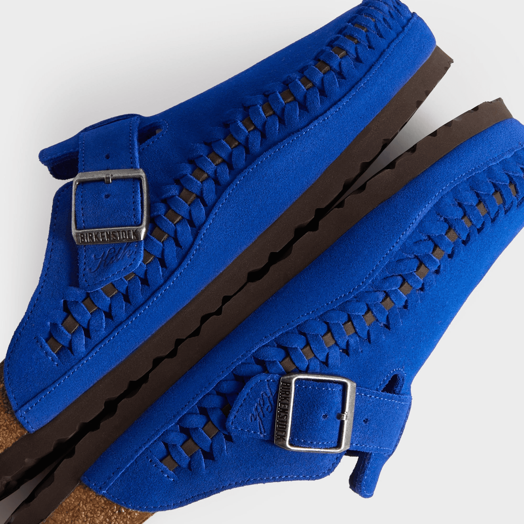 MADE-TO-ORDER | Kith for Birkenstock WMNS Boston Braided - Ultra Blue - PH — Image 3