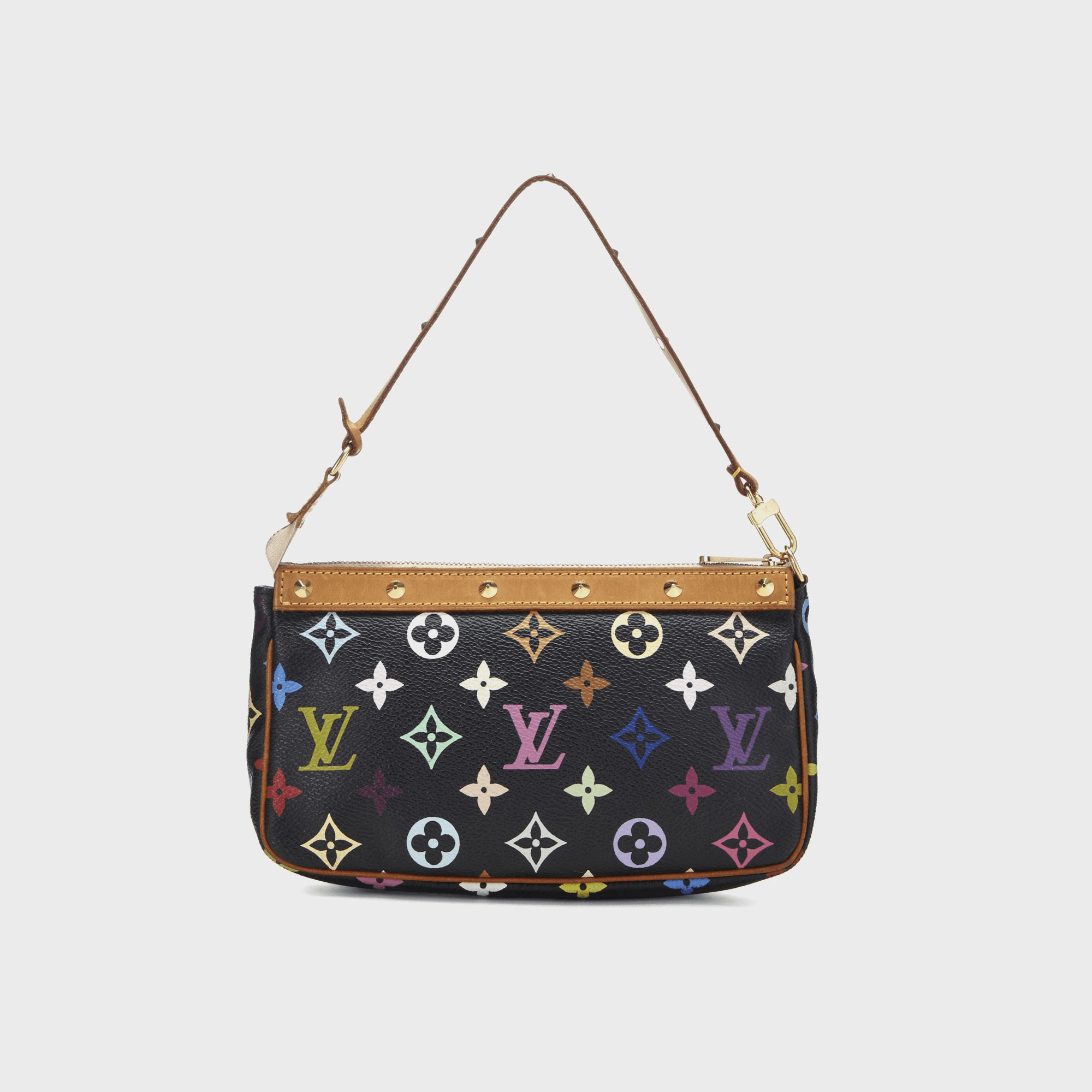WGACA Louis Vuitton Multi Pochette Accessoires V2 - Black / Multi — Image 2