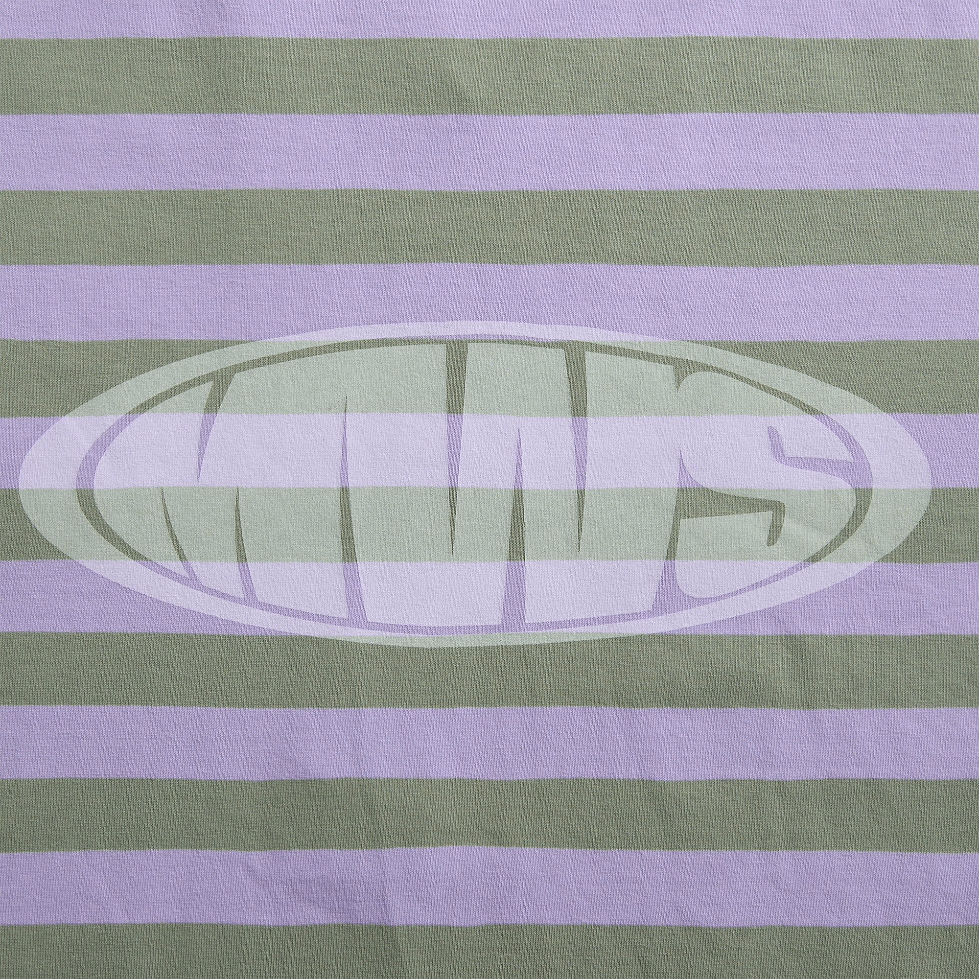 Metalwood Bulge Logo Long Sleeve Tee - Pink / Green — Image 2
