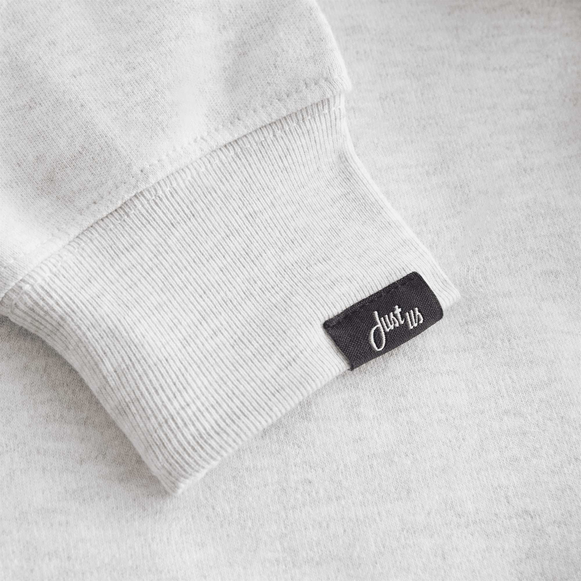 Kith Kids Classic Long Sleeve Mock Neck Tee - Light Heather Grey — Image 2