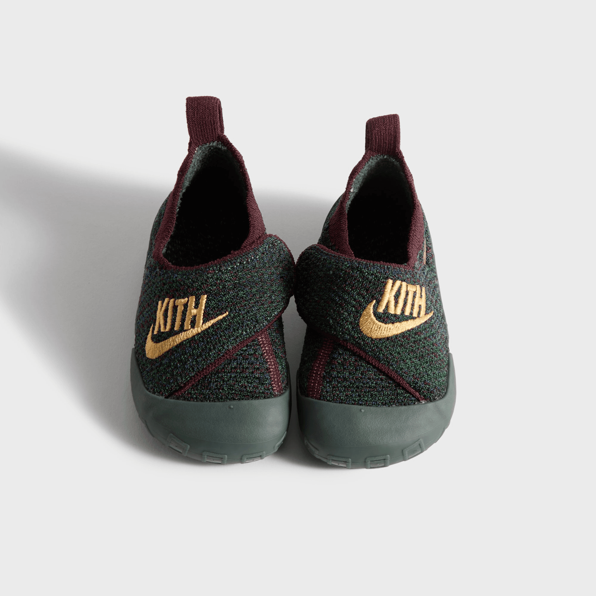 Kith for Nike Baby Swoosh One - Gold / Burgundy / Mid Navy — Image 3