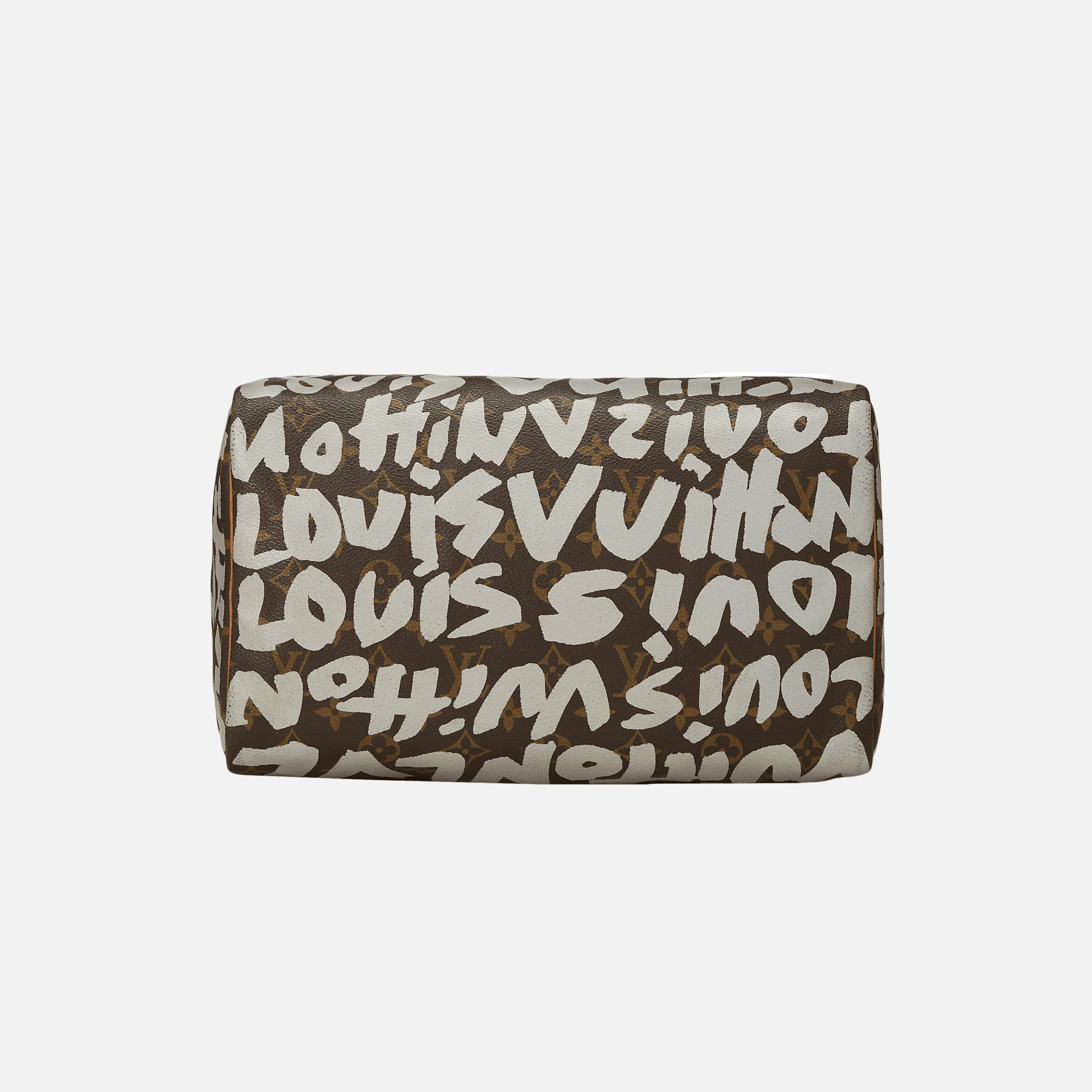 Louis Vuitton x Stephen Sprouse Speedy 30 Bag - Brown / Grey — Image 4