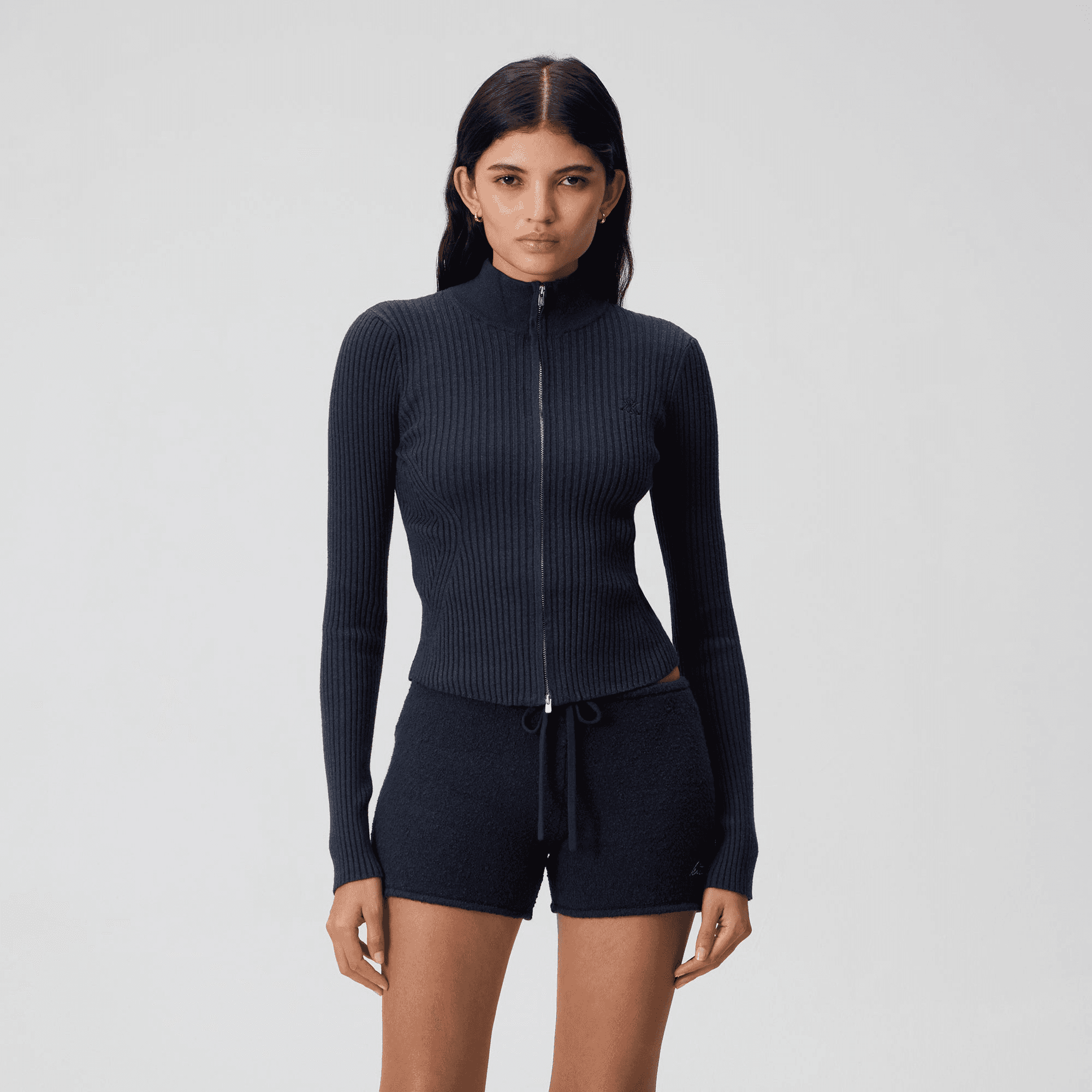 Kith Women Ina Sweater Track Zip - Resolve — Image 4