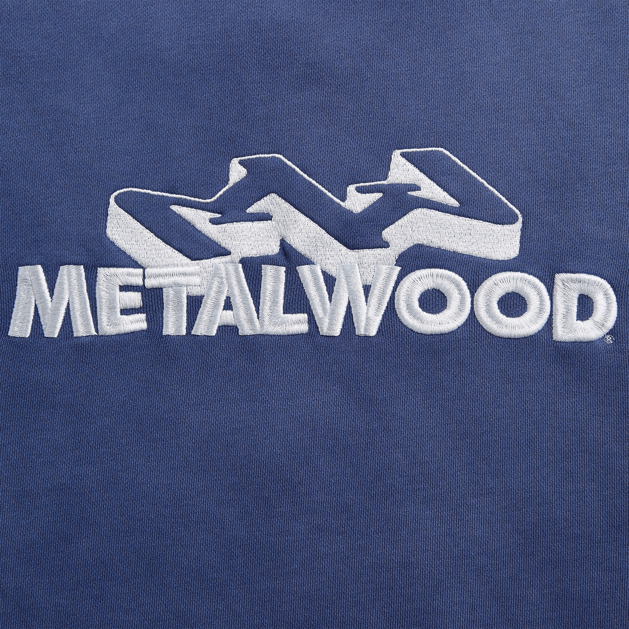 Metalwood Mountaineer Crewneck Sweatshirt - Navy — Image 2