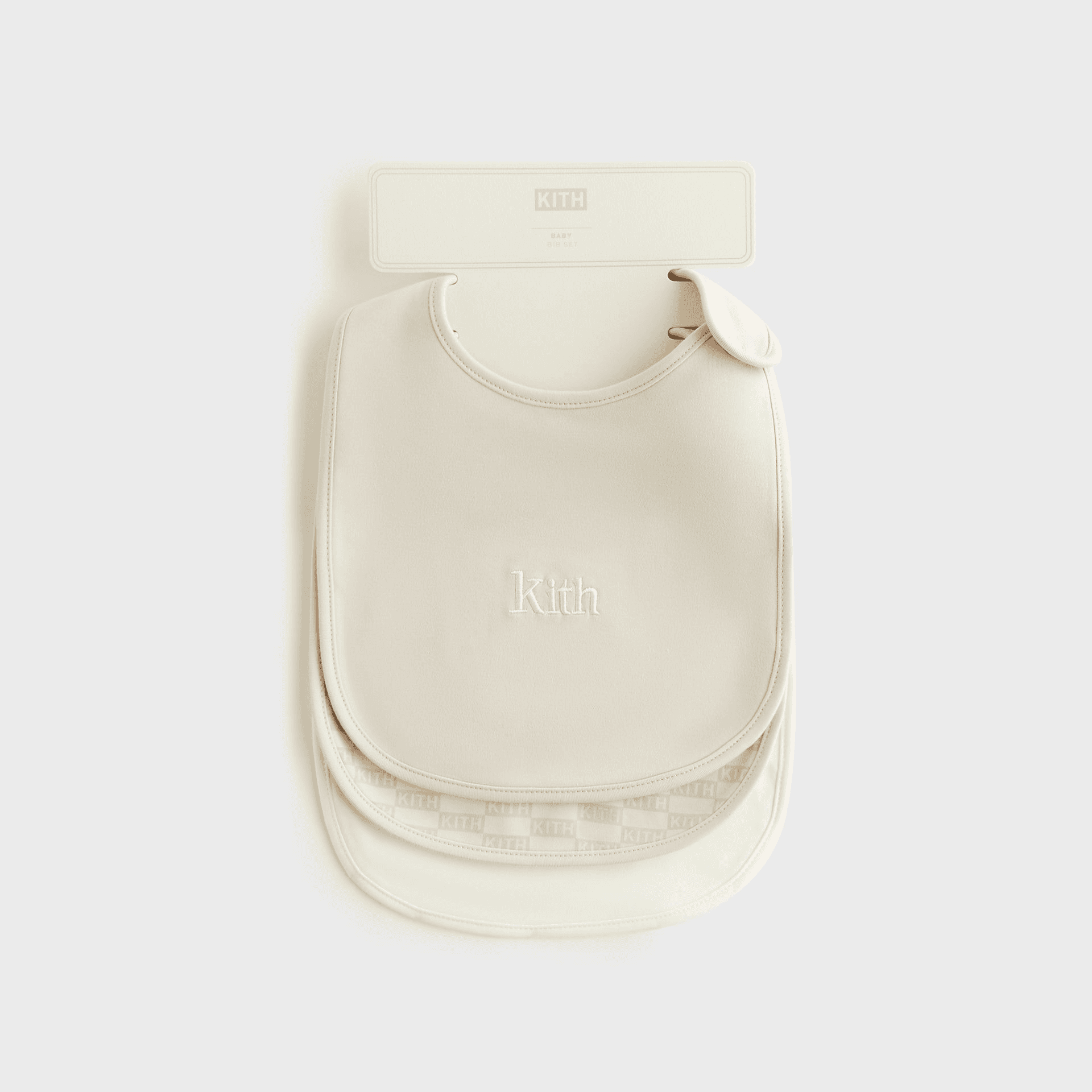 Kith Baby 3-Pack Bib Set - Silk — Image 5