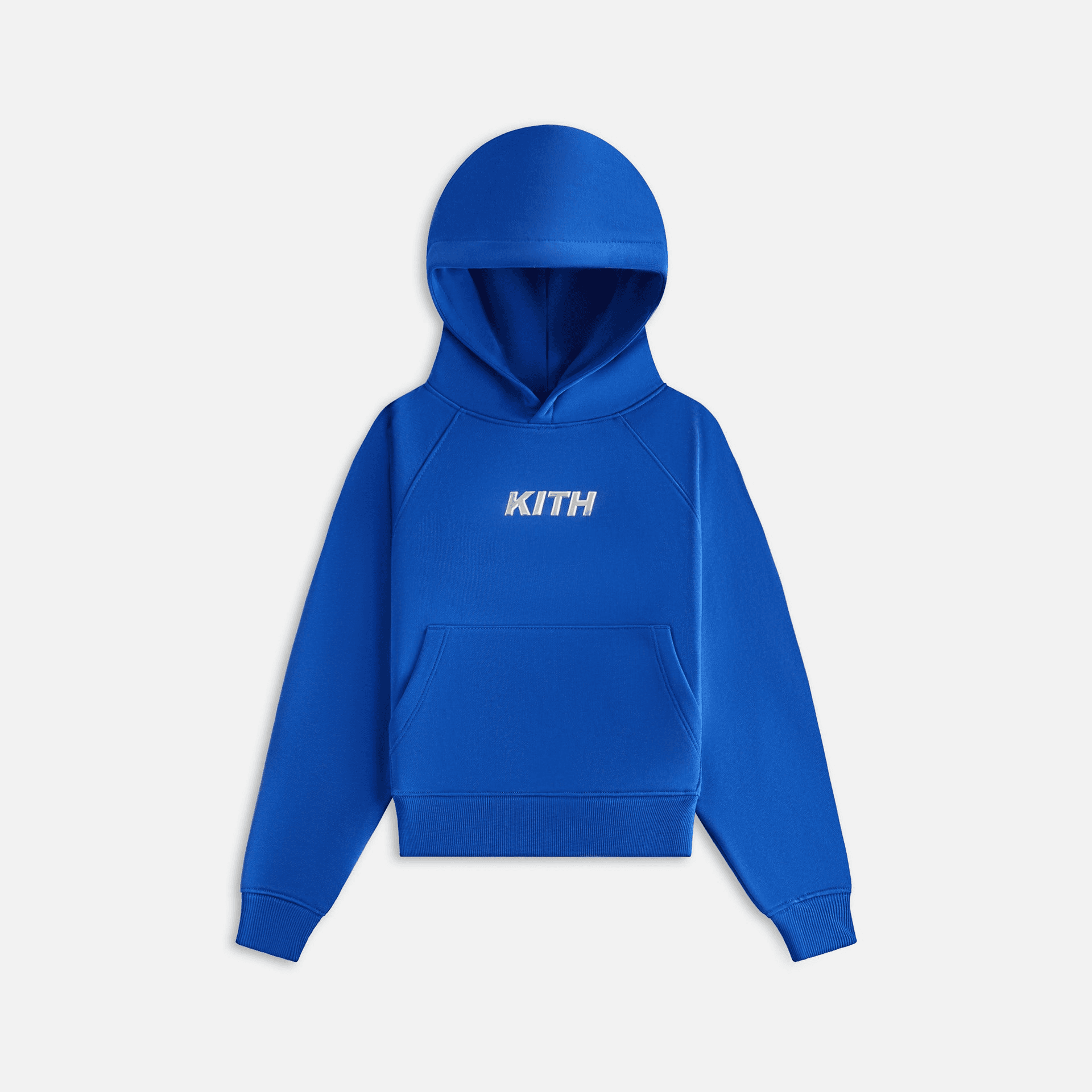 Kith Kids Novelty Logo Raglan Nelson Hoodie - Cyclone — Image 5