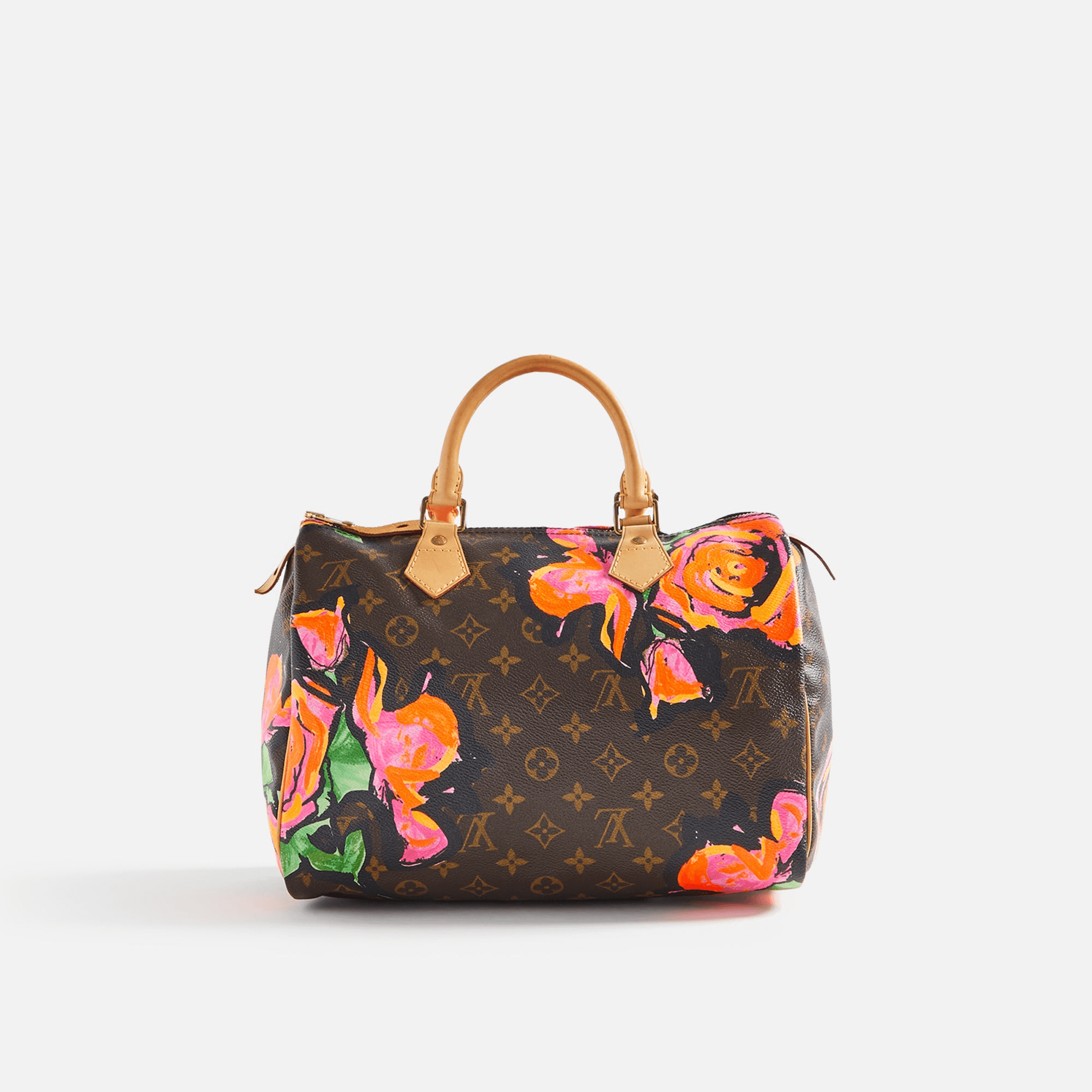 WGACA Louis Vuitton Roses Speedy 30 - Brown — Image 2