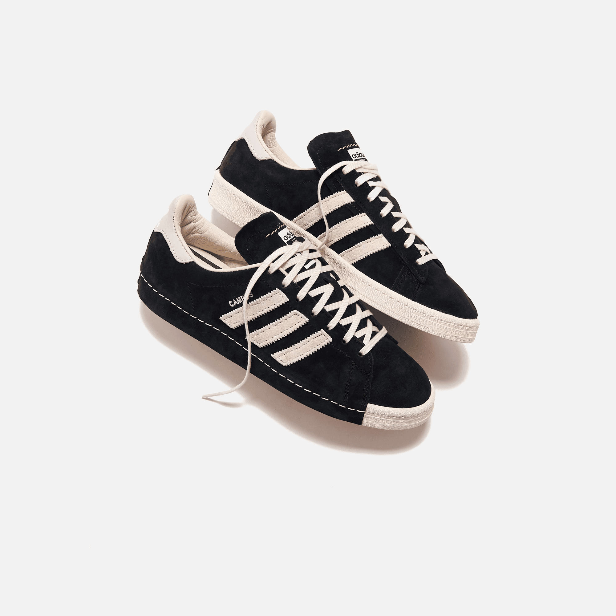 adidas x Recouture Campus 80s SH - Black / White — Image 2