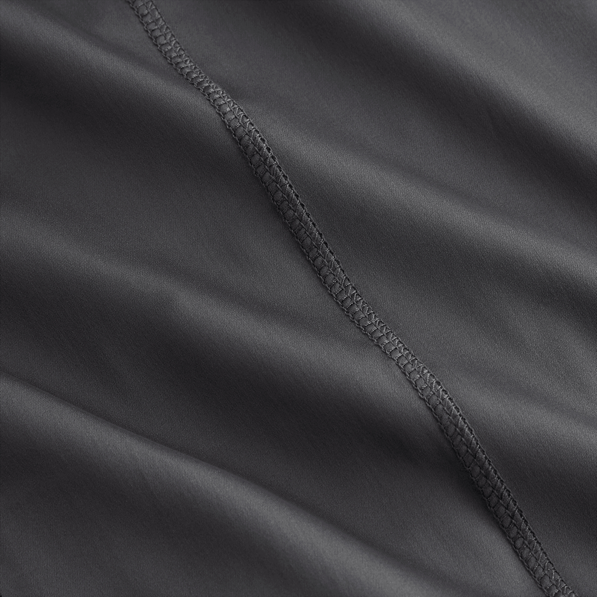 Kith Women Alida Stretch Satin Zip Top - Void — Image 3