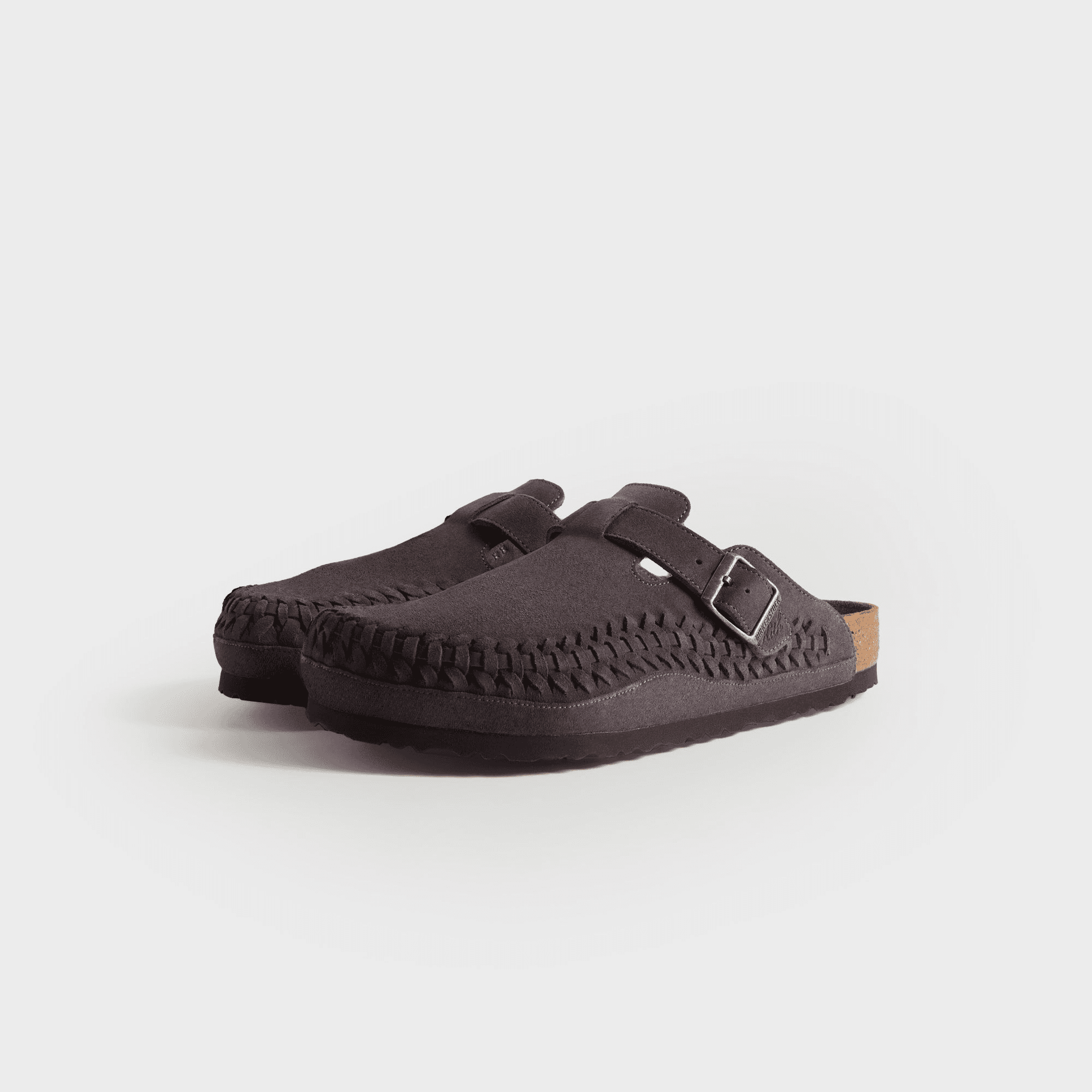 MADE-TO-ORDER | Kith for Birkenstock WMNS Boston Braided - Rabbit Grey - PH — Image 8