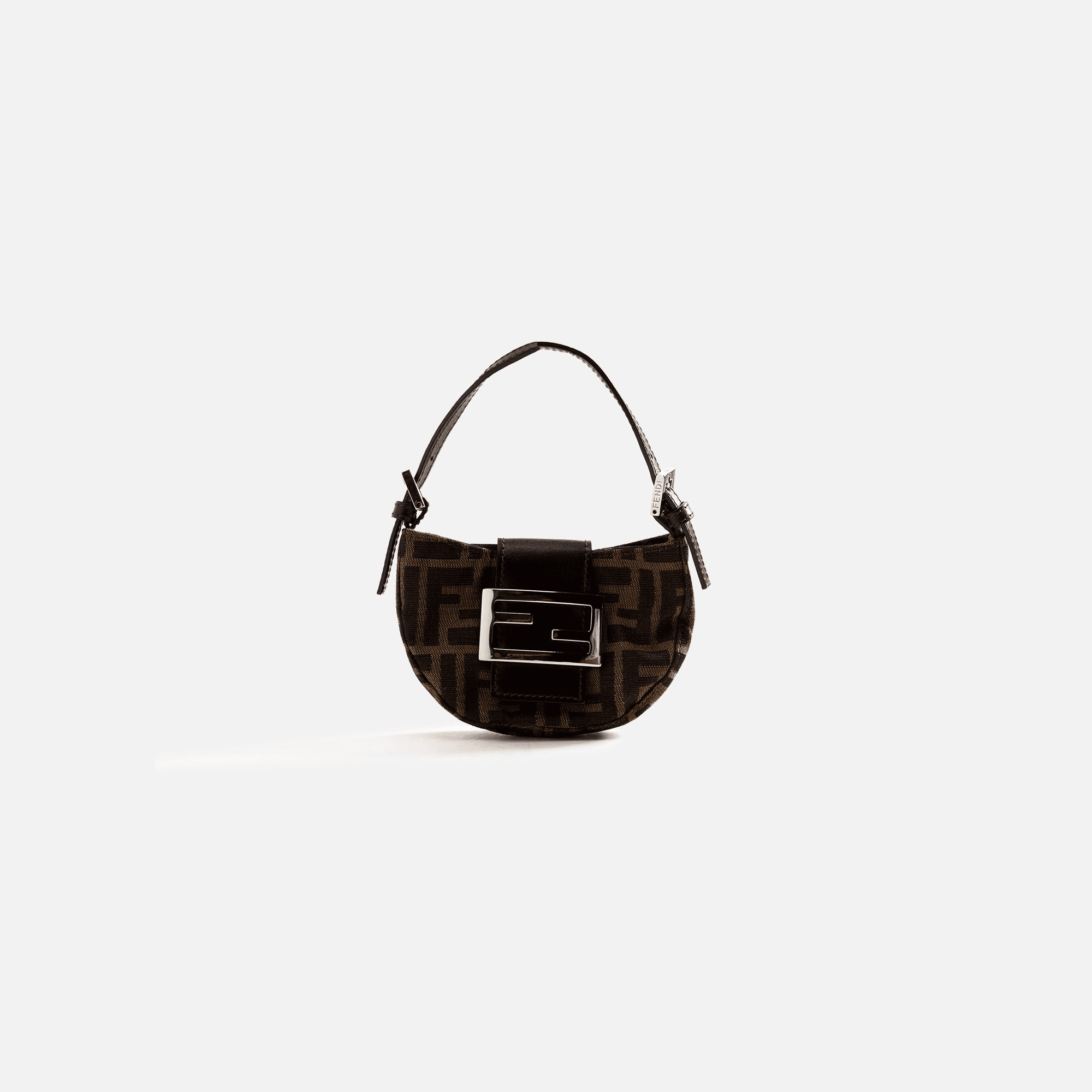 WGACA Fendi Zucca Mini Croissant - Brown