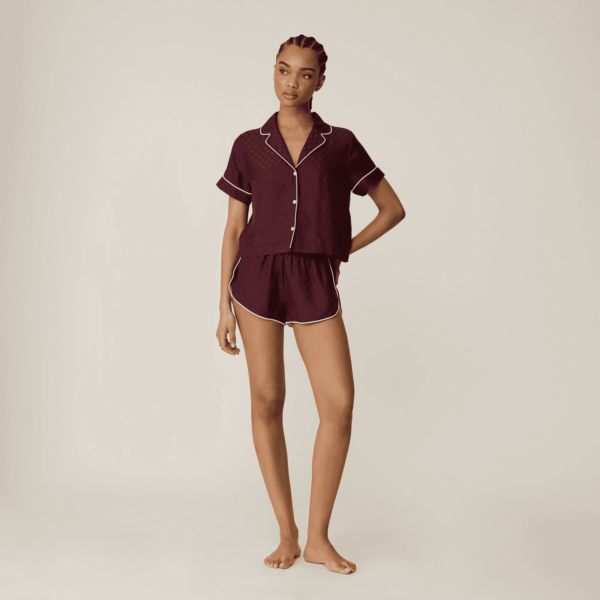 Kith Women Crest Monogram Pajama Set - Essence — Image 8