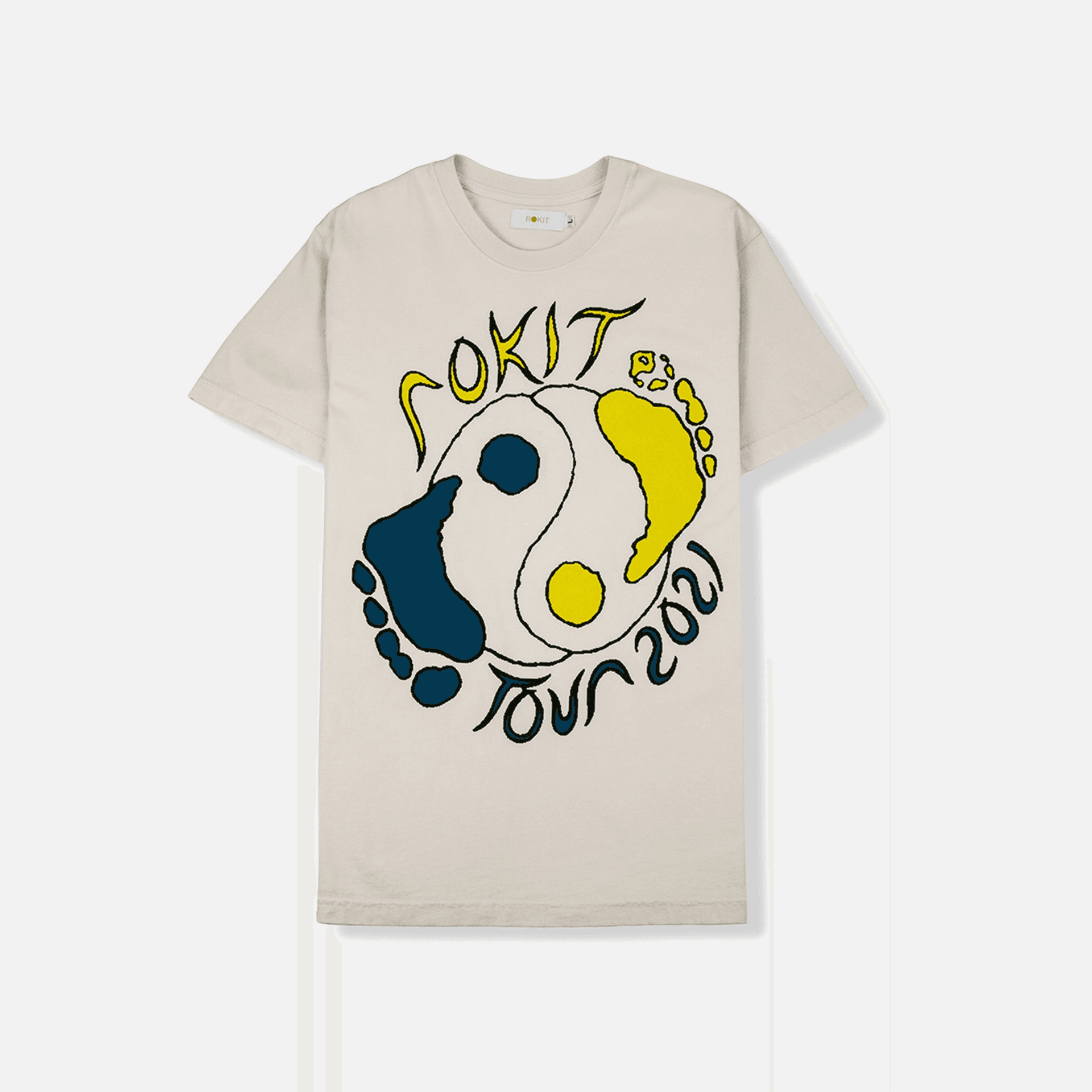 Rokit Getaway Tee - White — Image 2