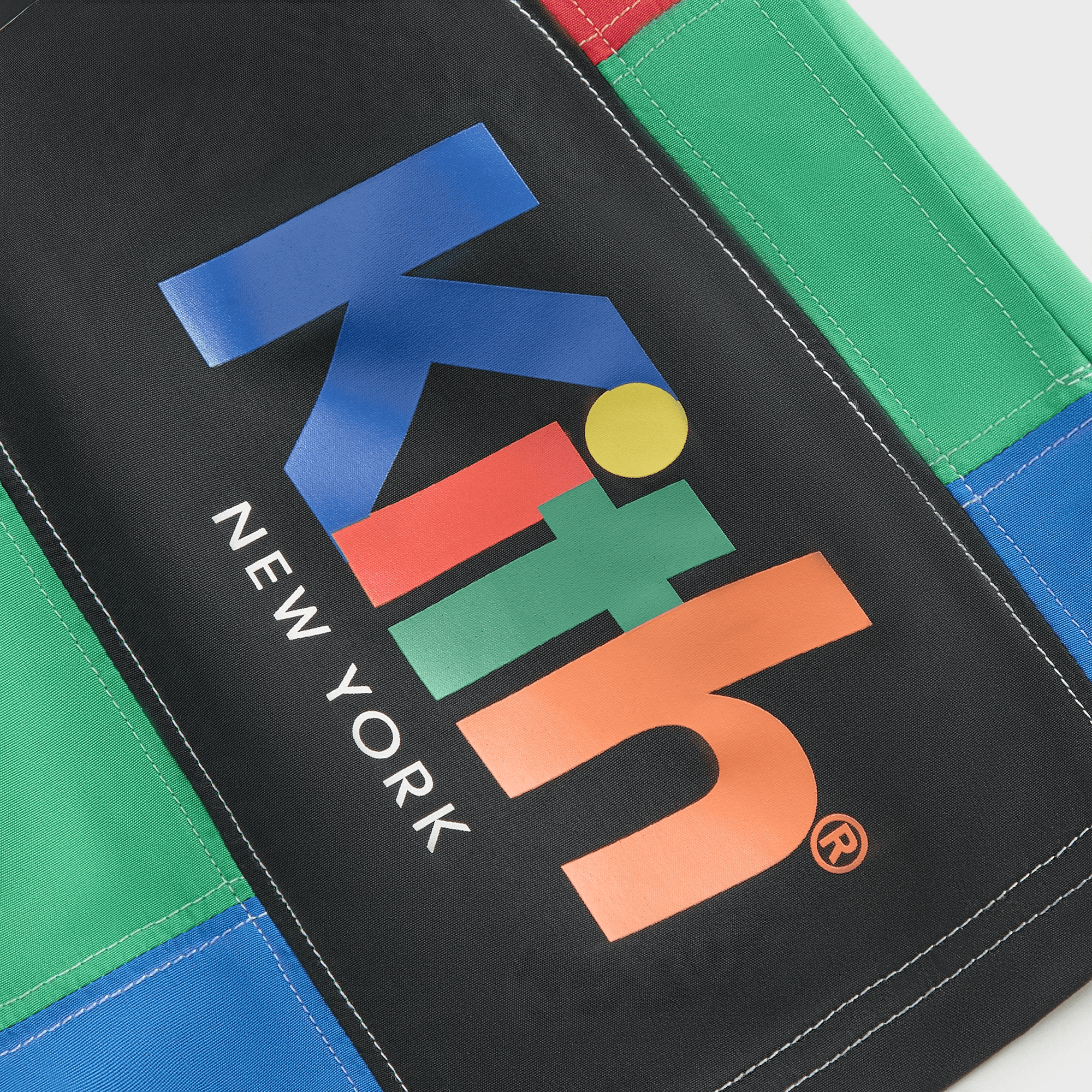 Kith Kids Retro Kai Swim Trunk - Black — Image 3