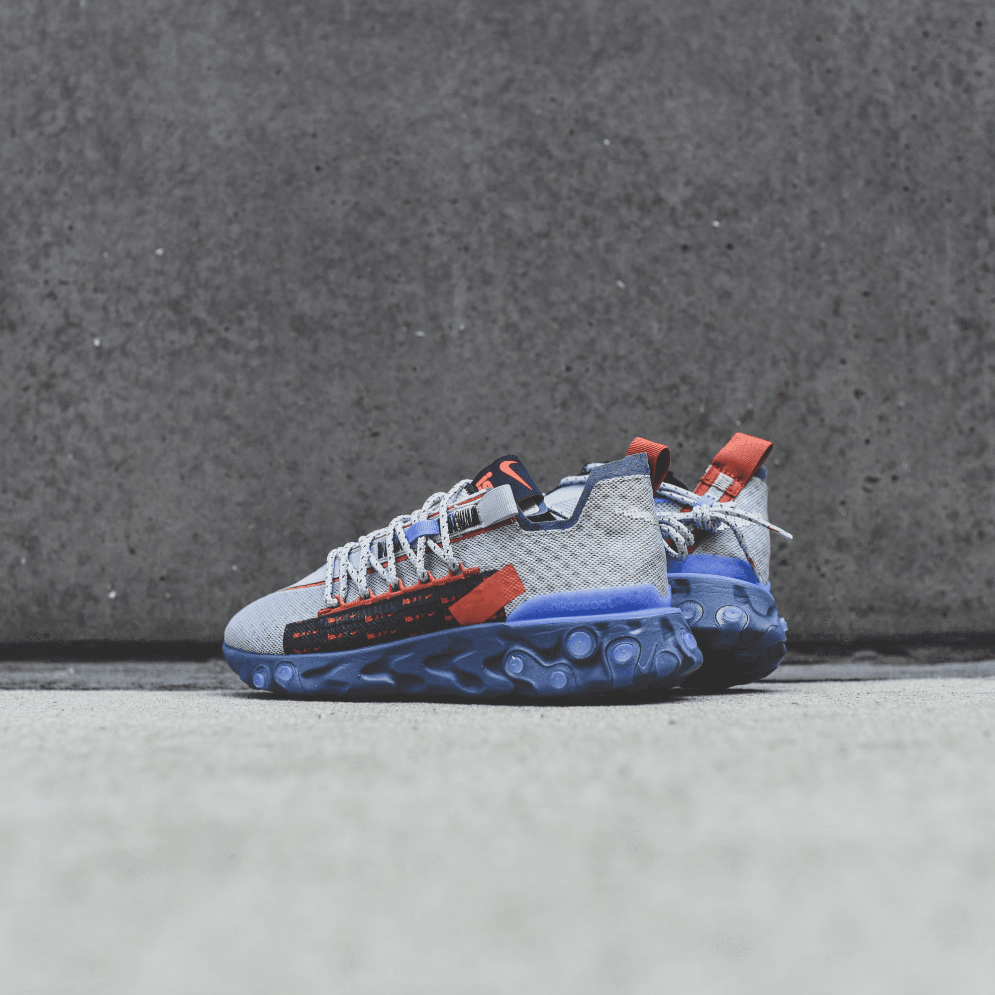 Nike React ISPA - Wolf Grey / Sapphire / Dusty Peach — Image 7