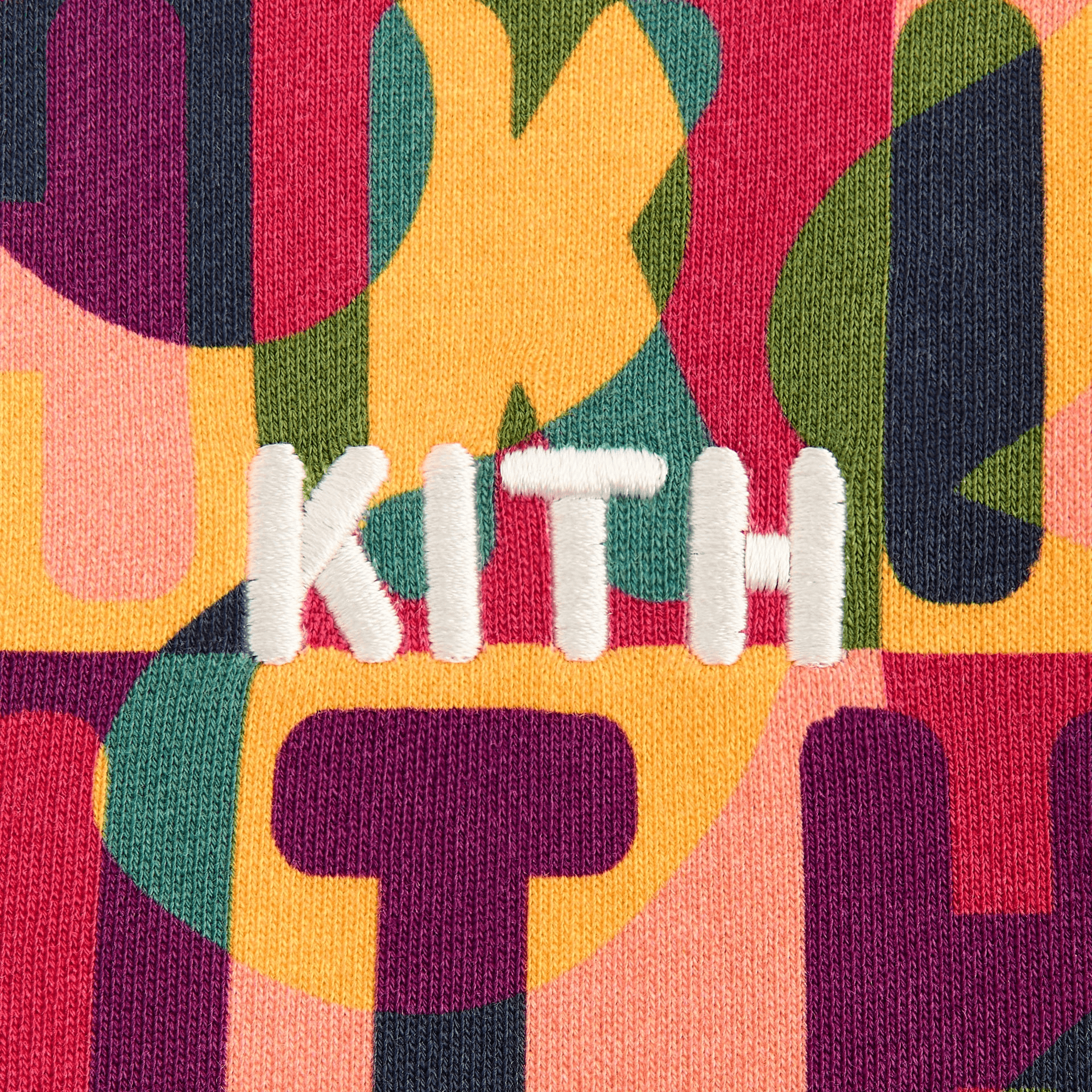 Kith Baby Printed Monogram Nelson Crewneck Sweatshirt - Nocturnal — Image 2