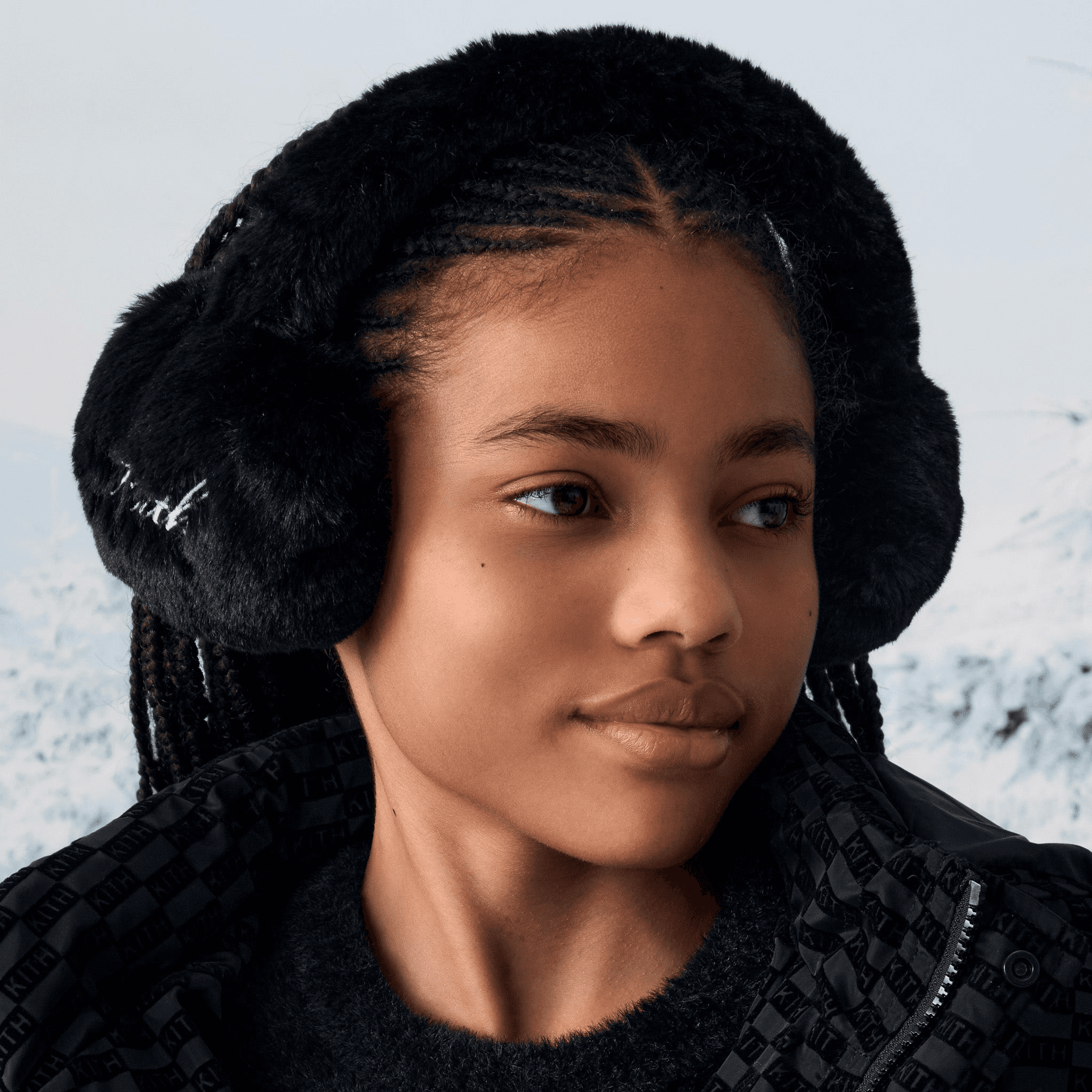 Kith Kids Earmuff - Black — Image 2