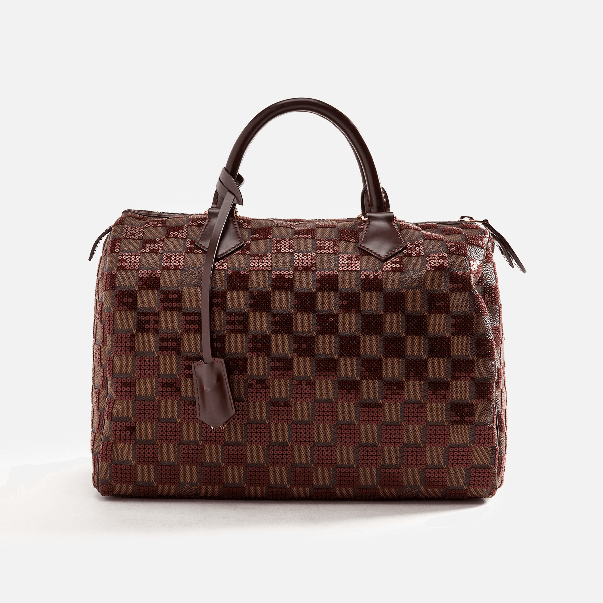 WGACA Louis Vuitton Damier Paillettes Speedy - Red