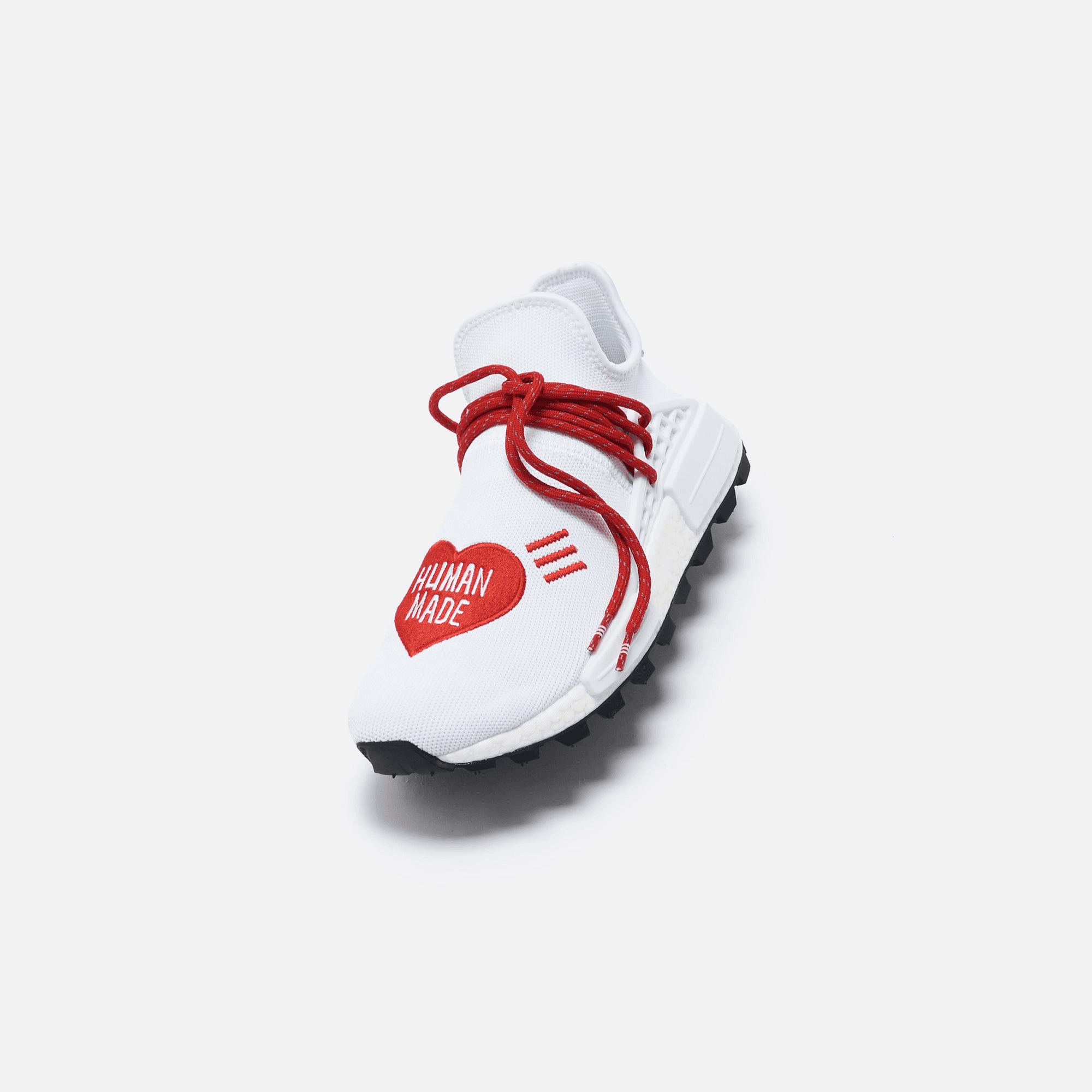 adidas Consortium x Human Made x Pharrell Williams NMD Hu - White / Scarlet / Core Black — Image 8