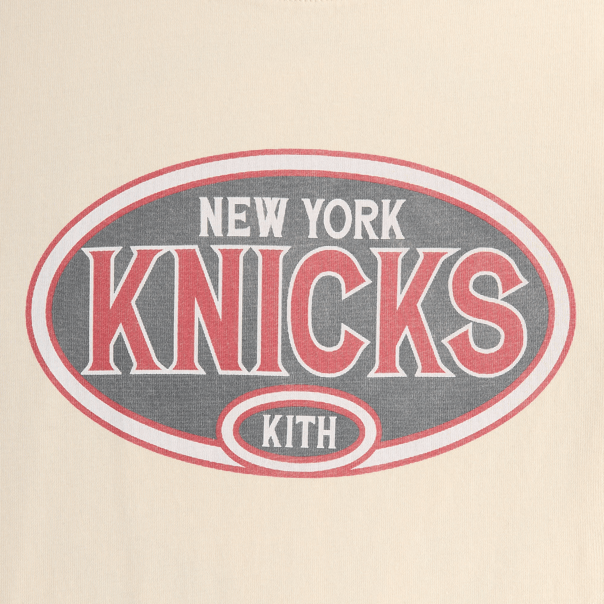 Kith Kids for the New York Knicks NY Vintage Tee - Sandrift — Image 3