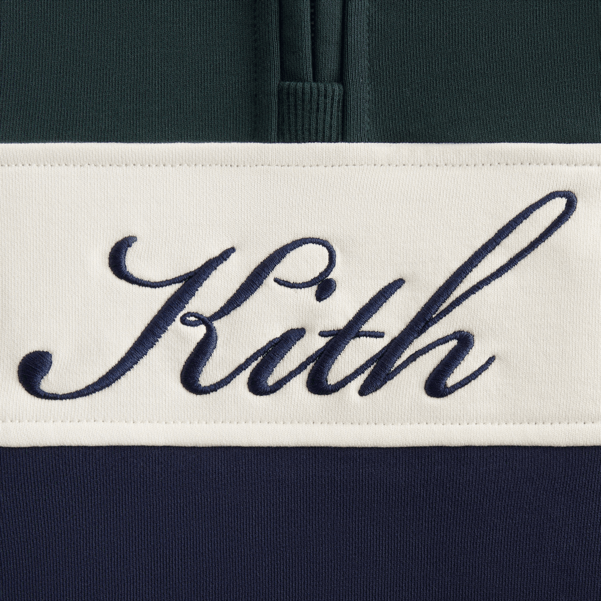 Kith Baby Color-Blocked Hunter Quarter Zip - Nocturnal — Image 2
