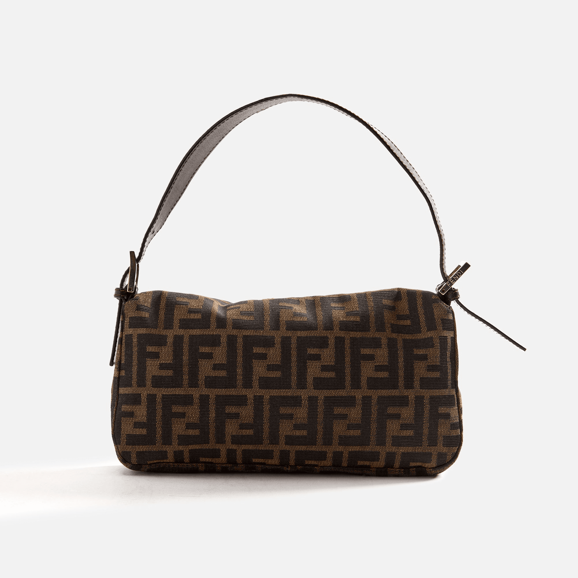 WGACA Fendi Zucca Baguette - Brown — Image 2
