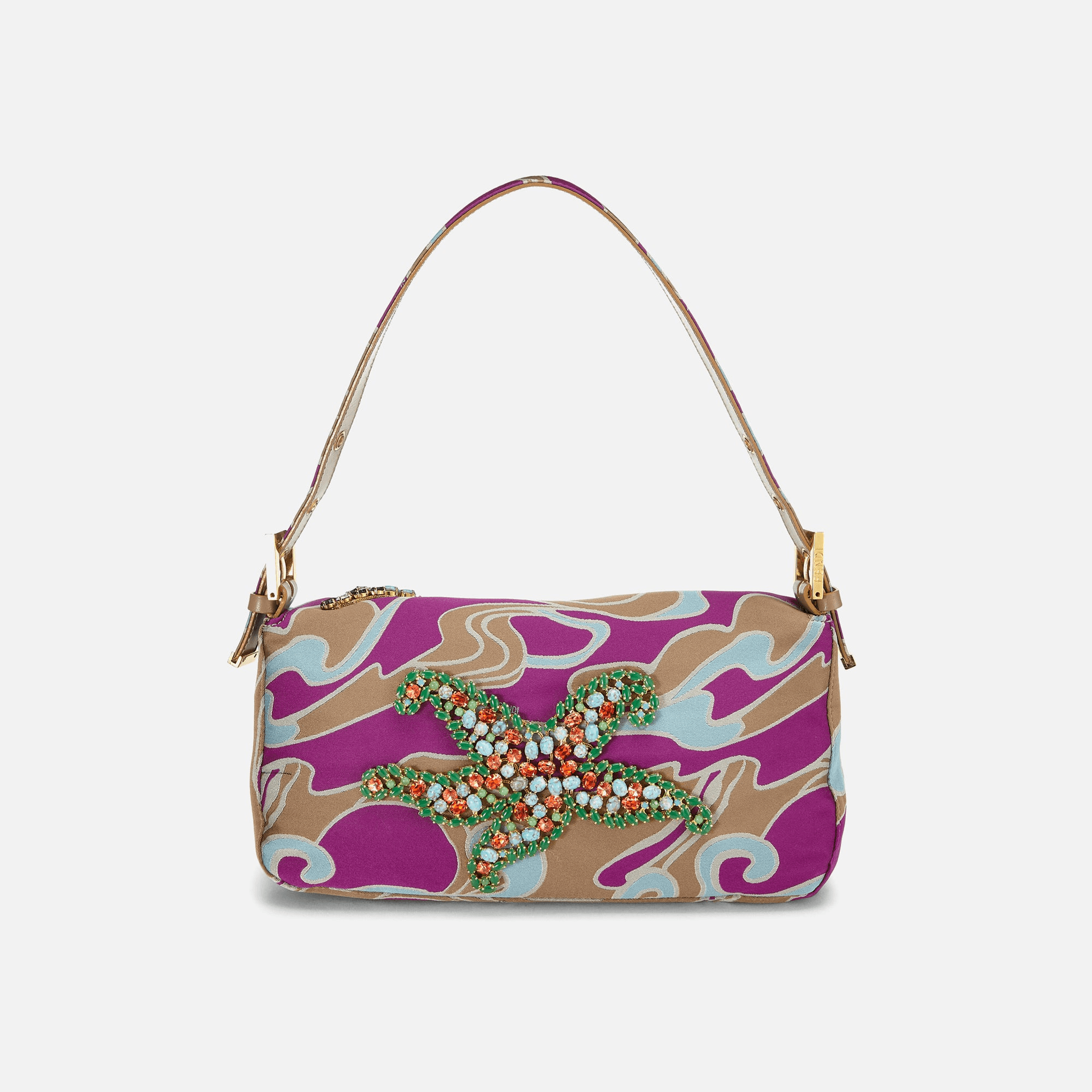WGACA Fendi Multi Beaded Baguette - Multi — Image 2