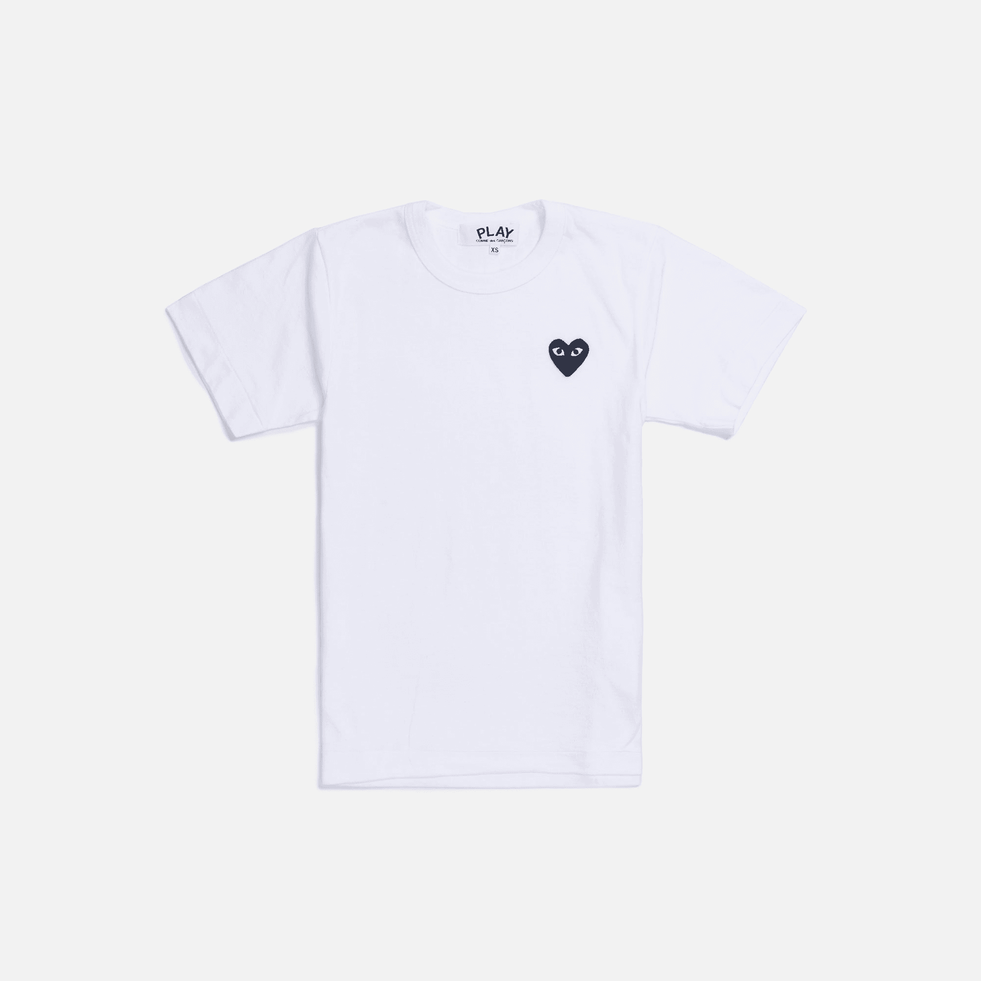 CDG Pocket Play w/ Heart Tee - White / Black