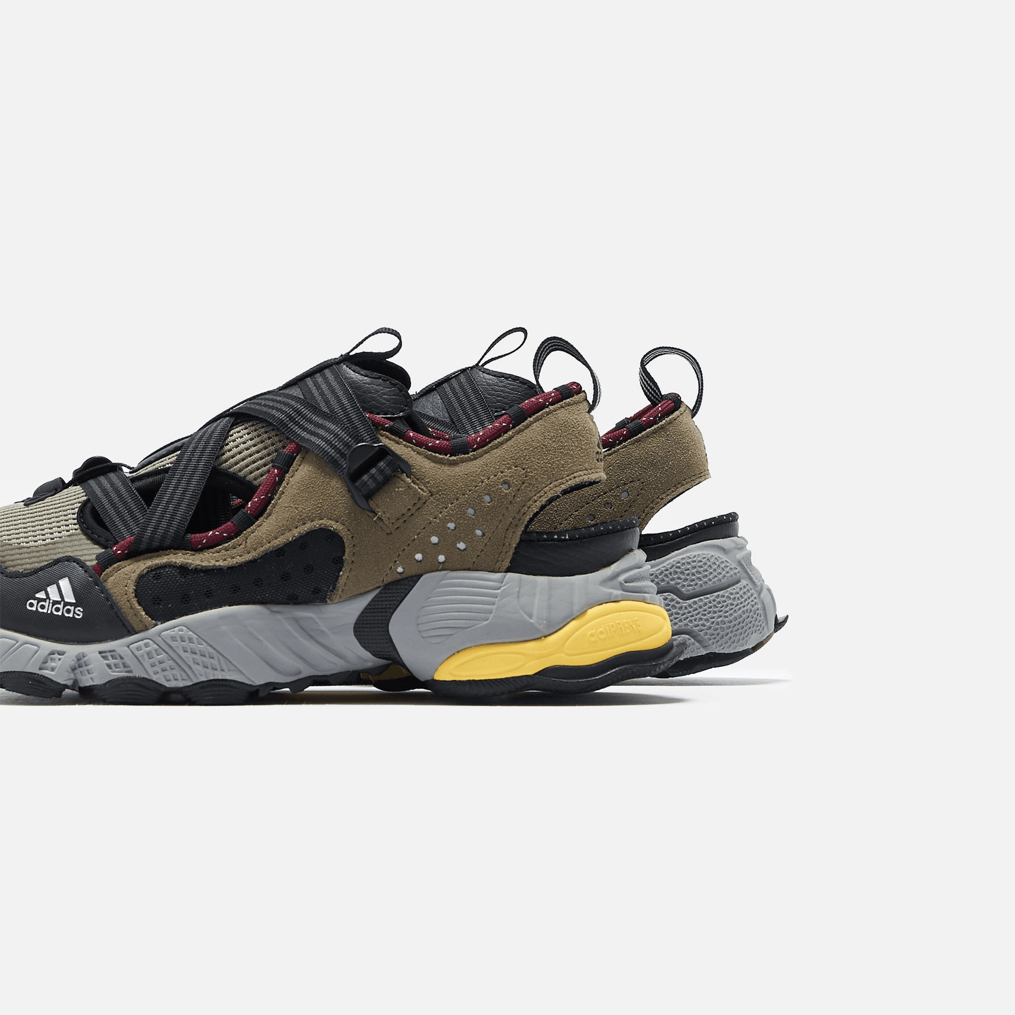 adidas Consortium Novaturbo H6100LT - Branch / Silver Mountain / Maroon — Image 5