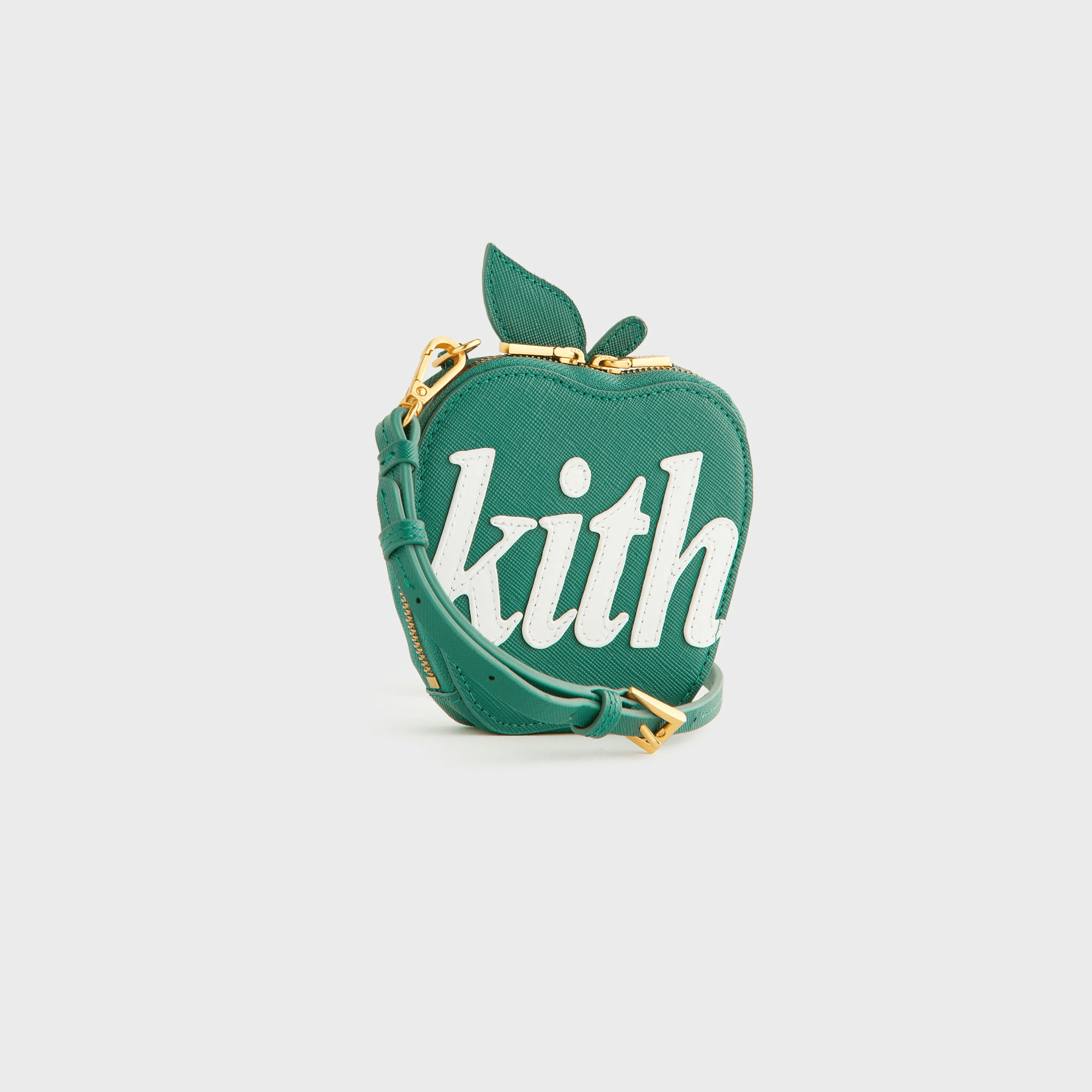 Kith Women Leather Apple Pouch - Newt — Image 4
