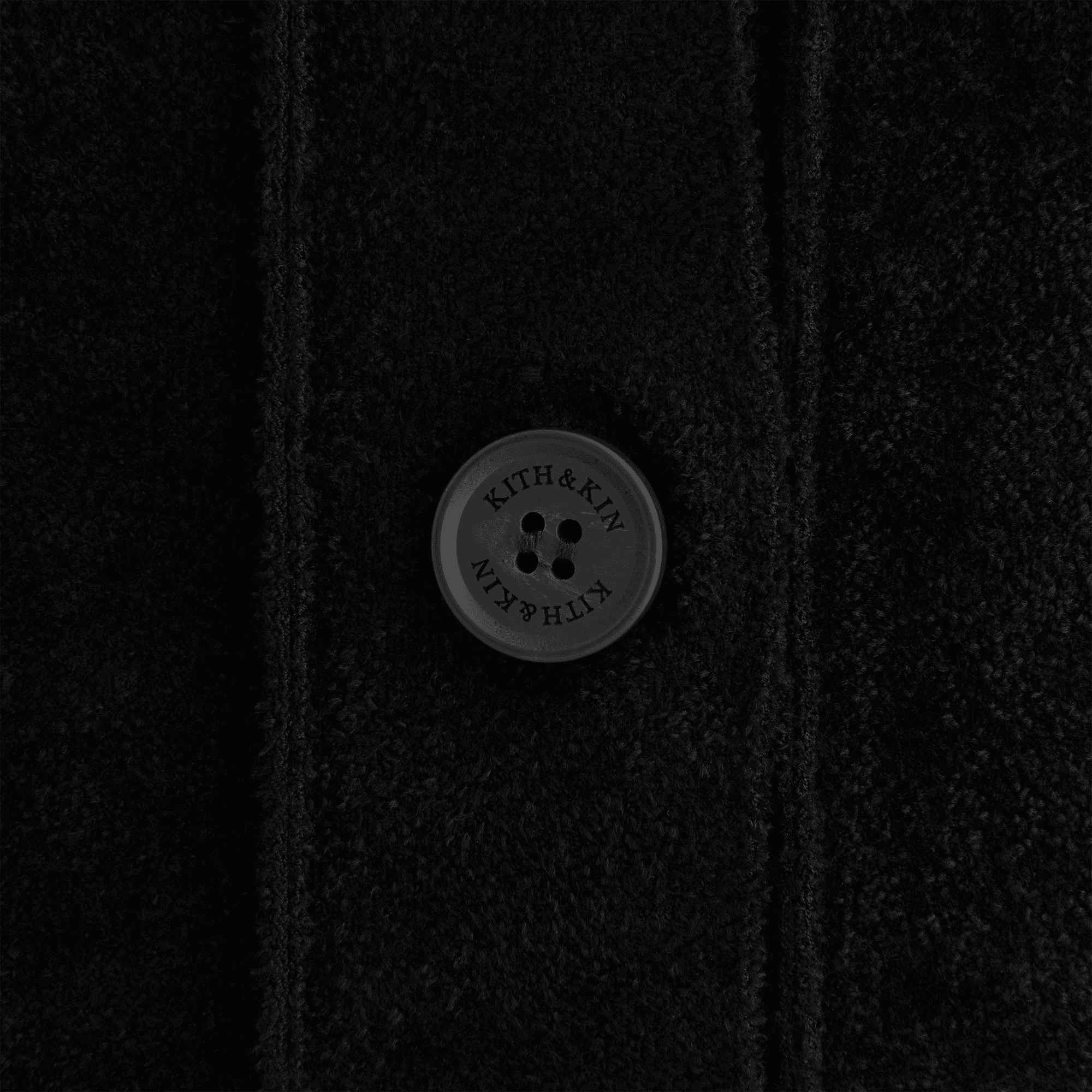 Kith Women Cosette Chenille Duster Cardigan - Black — Image 3