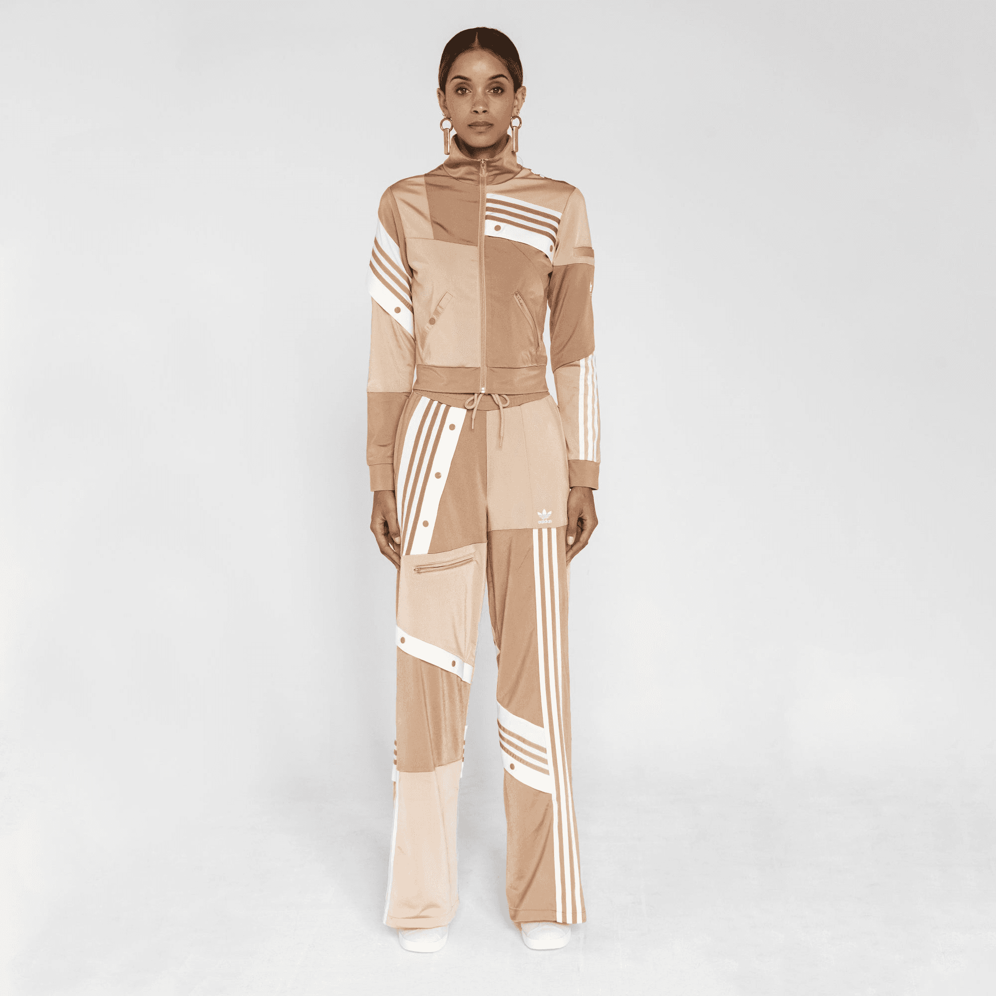 adidas by Daniëlle Cathari Tracksuit Pants - Linen / Khaki — Image 3