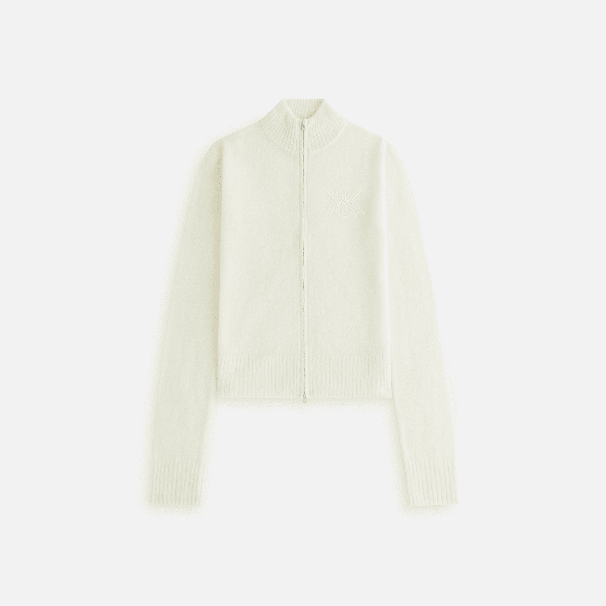 Kith Women Ina Mohair Track Zip - Sandrift