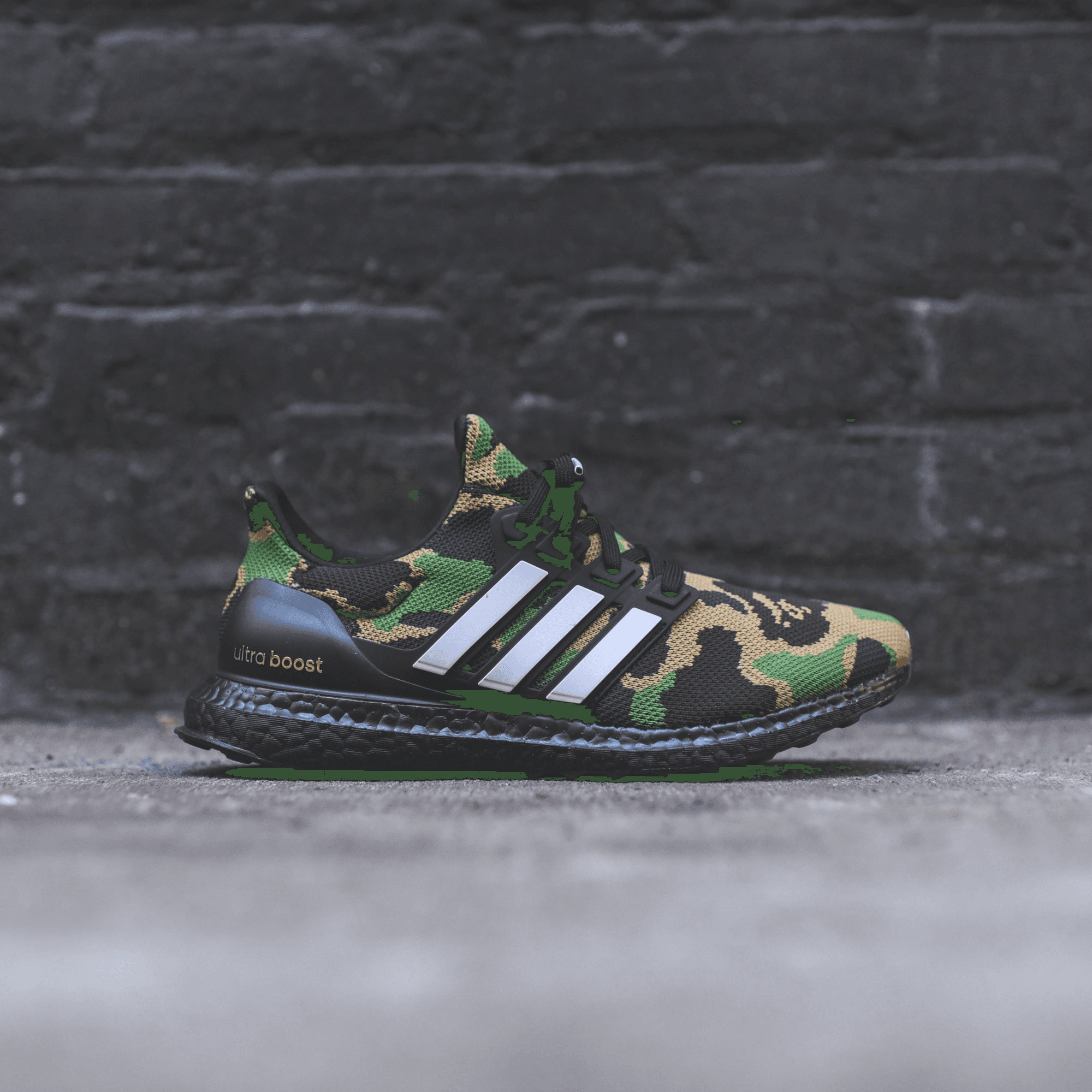 adidas Consortium x Bape UltraBoost - Green Camo — Image 5