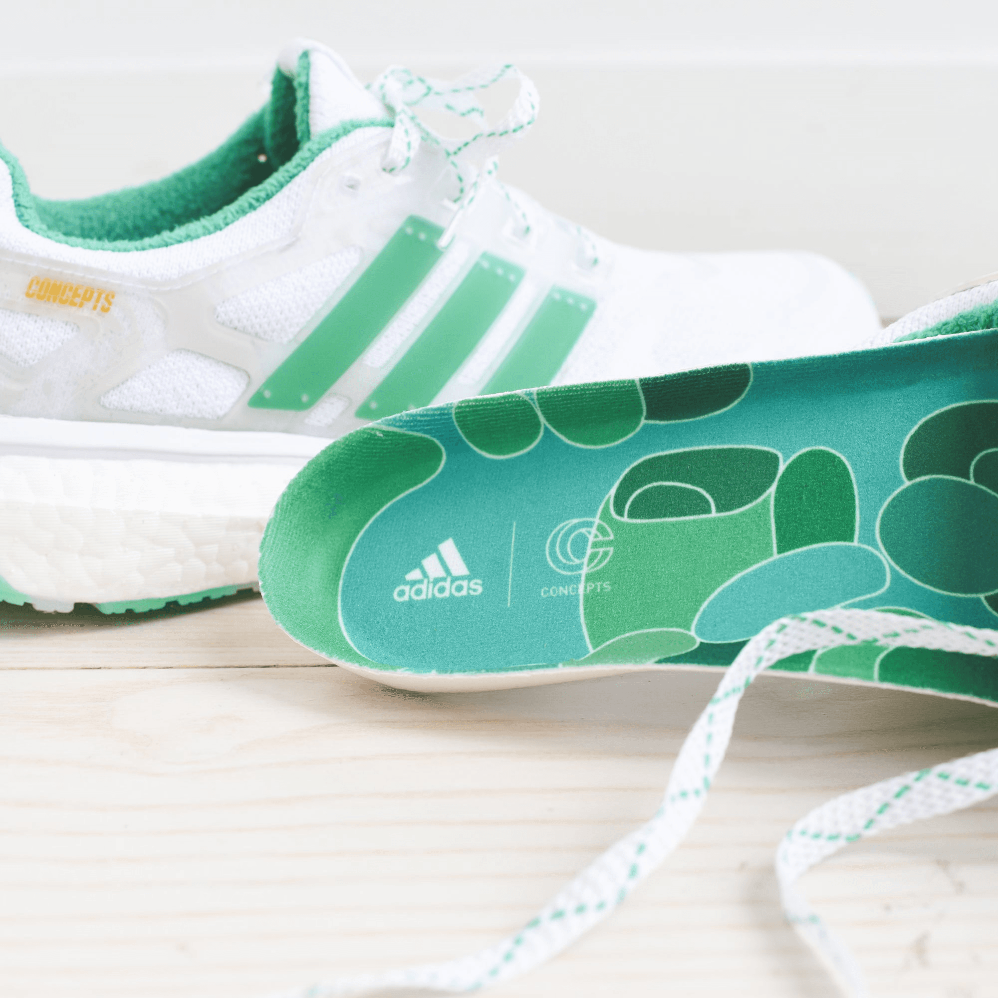 adidas Consortium x CNCPTS Energy Boost - White / Green — Image 3
